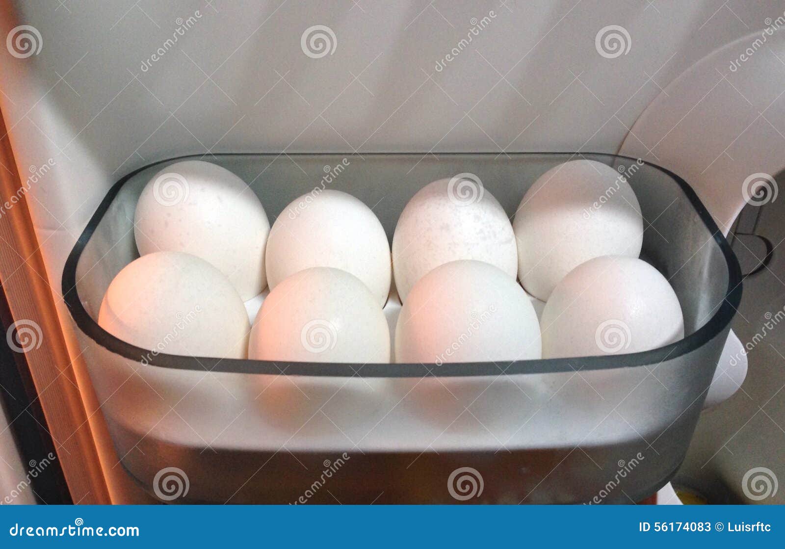 White eggs stock image. Image of refrigerator, eating 56174083