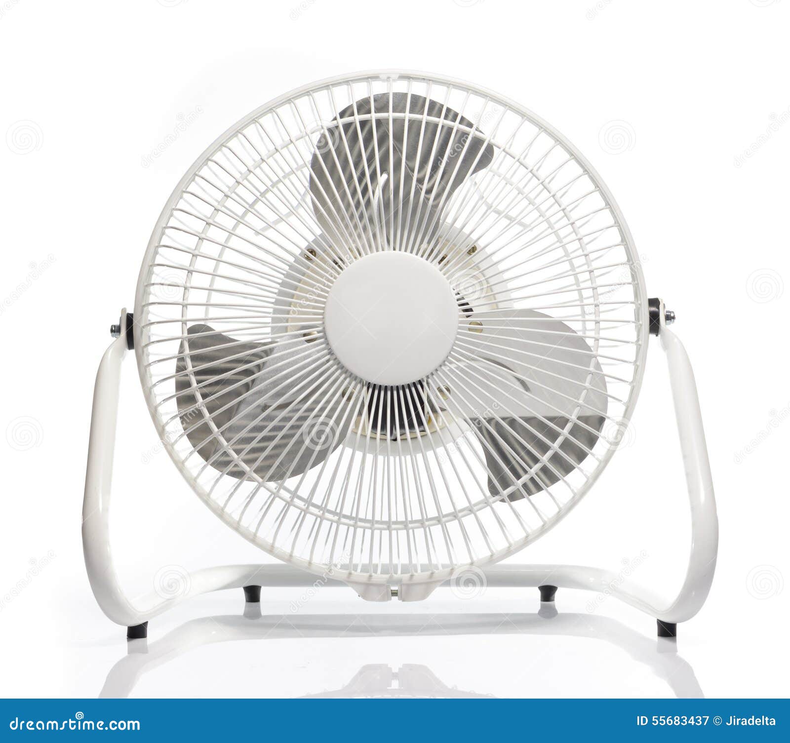 White Electric Fan stock image. Image of circulation 55683437