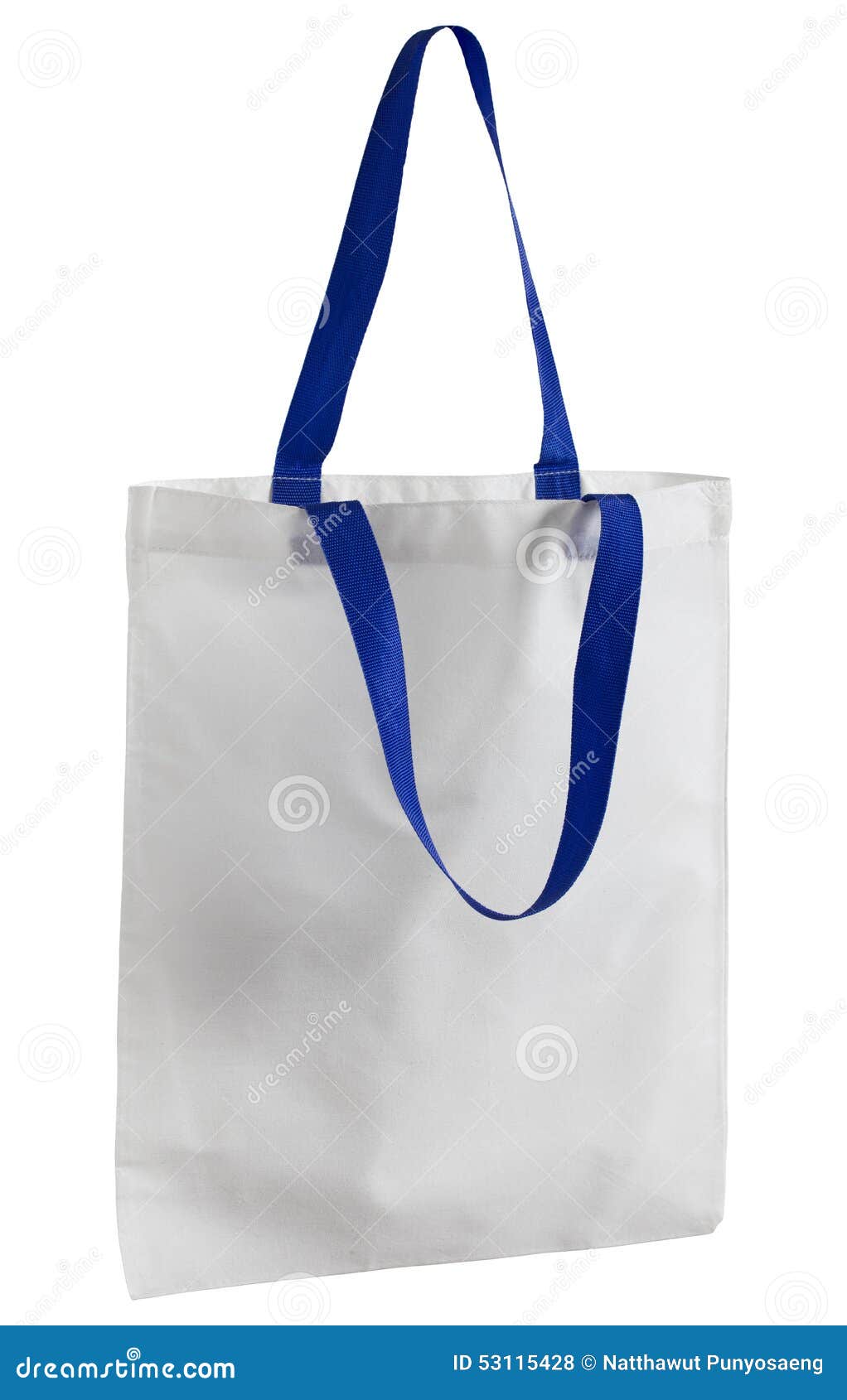 White Fabric Bag Isolated on White Stock Photo Image of fabric, large 53115428