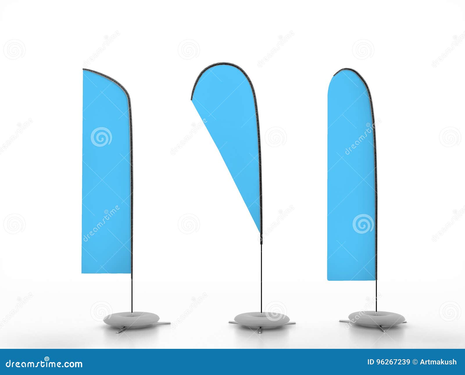 white flag blank expo stand trade show expo booth 3d render trade show schedule template
