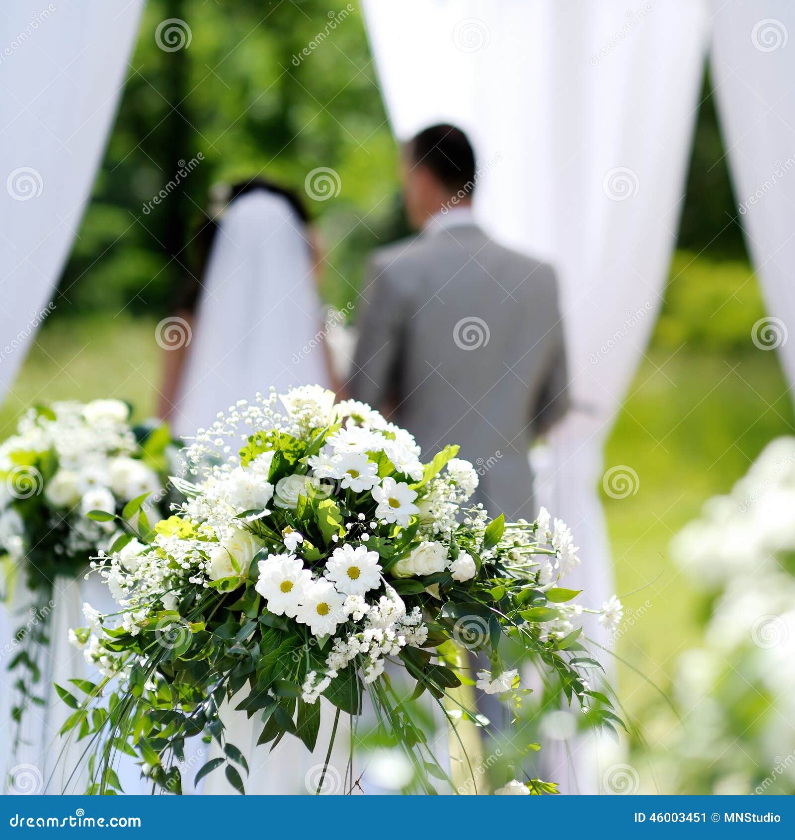 White Flowers Wedding Decorations Stock Image Image of fresh, holiday
