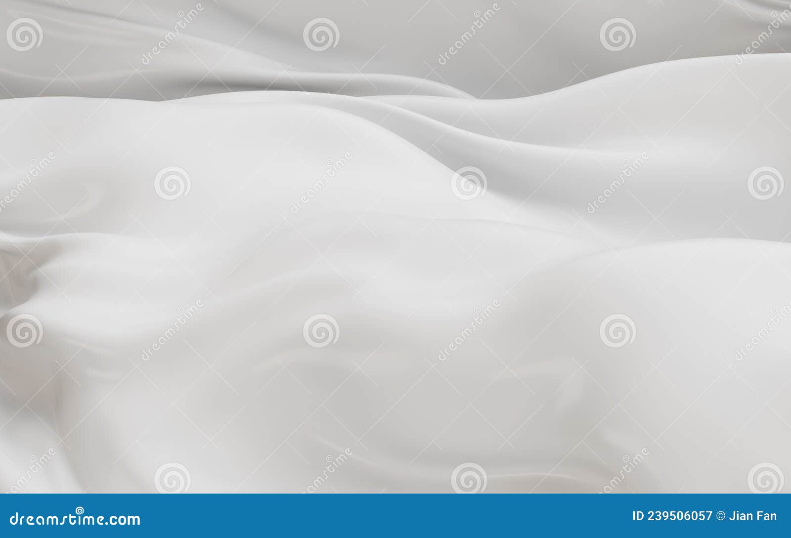 White Flying Clothes, 3d Rendering Stock Illustration Illustration of