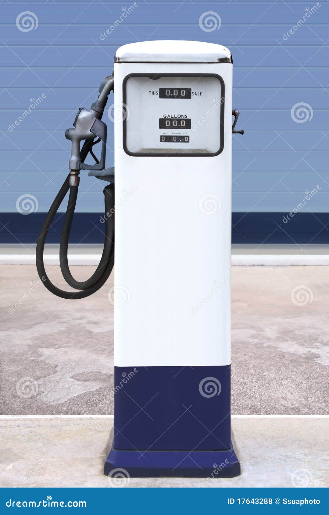 White gas station stock photo. Image of motor, power 17643288