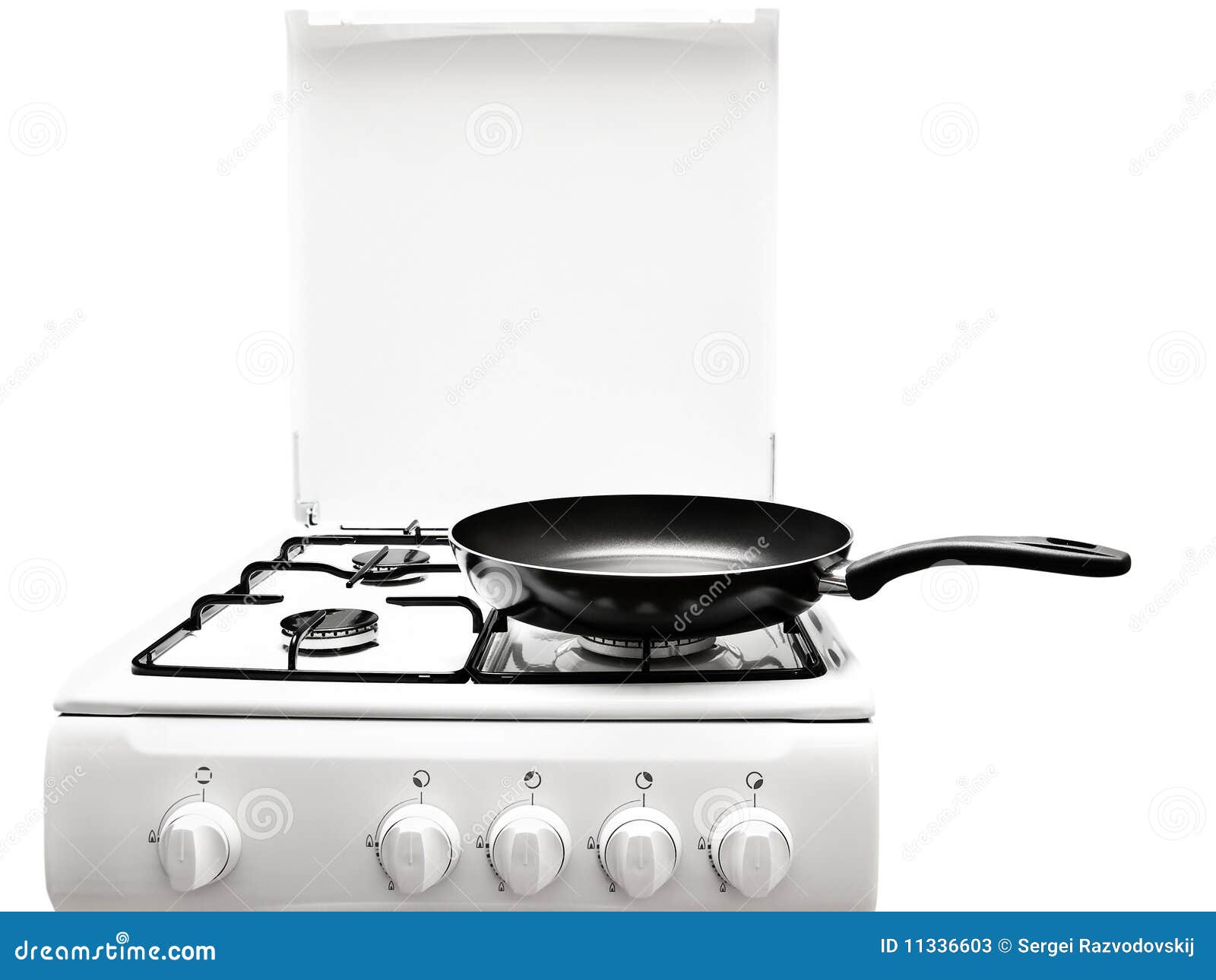 White gasstove stock image. Image of burner, catering 11336603