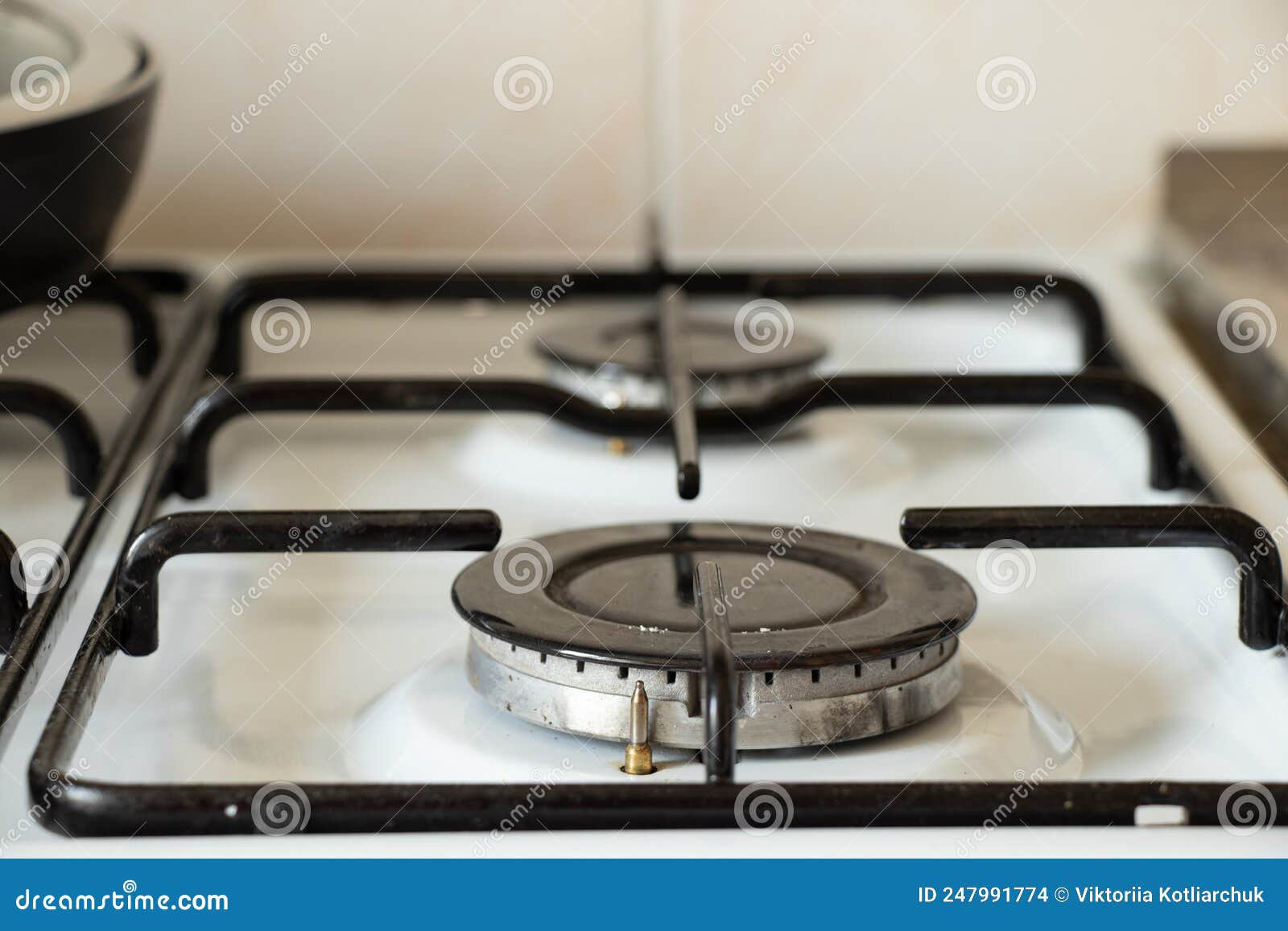 White Gas Stove in the Kitchen, Gas Stove, Kitchen Appliances Stock Photo Image of propane