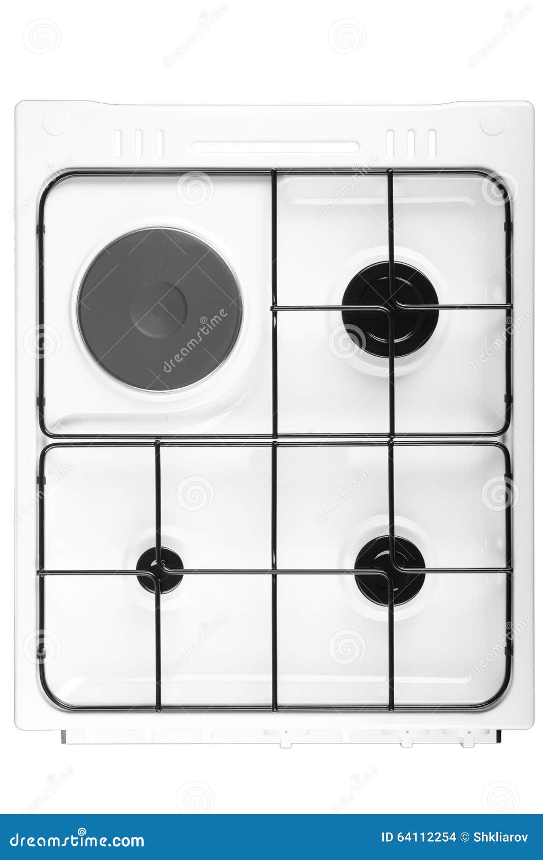 White Gas Stove on a White Background Stock Photo Image of appliance