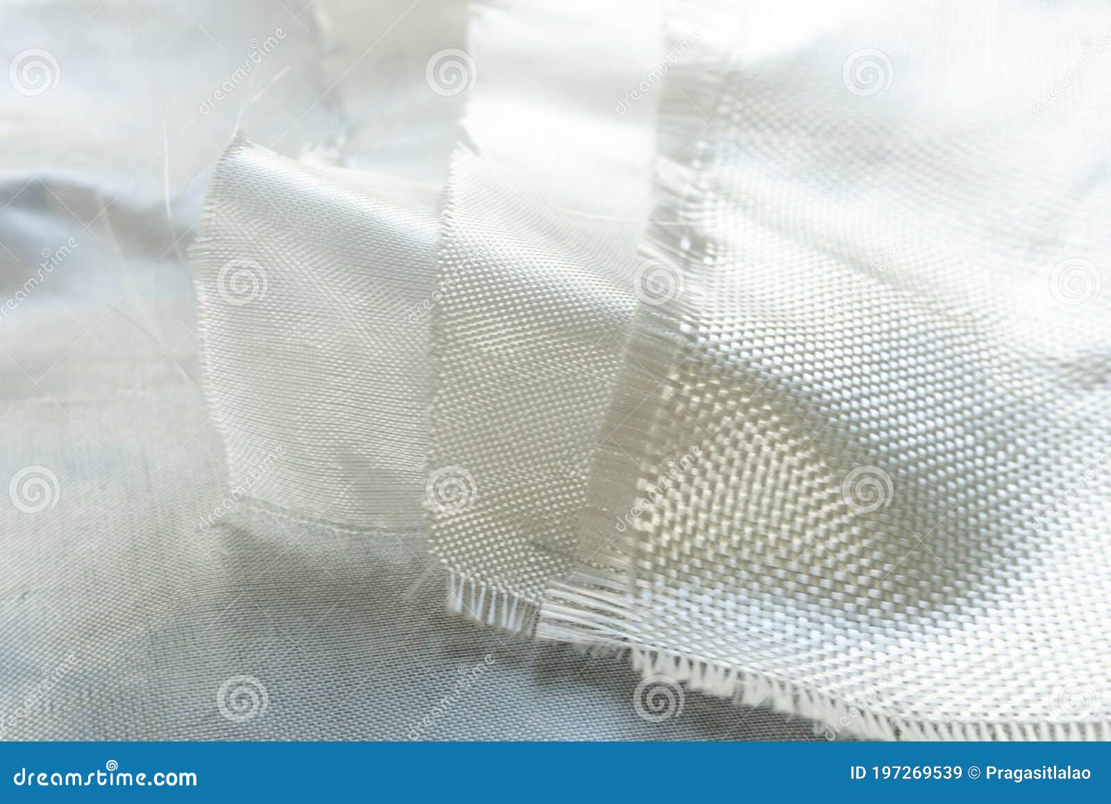 White Glass Fiber Composite Raw Material Background Stock Image - Image ...