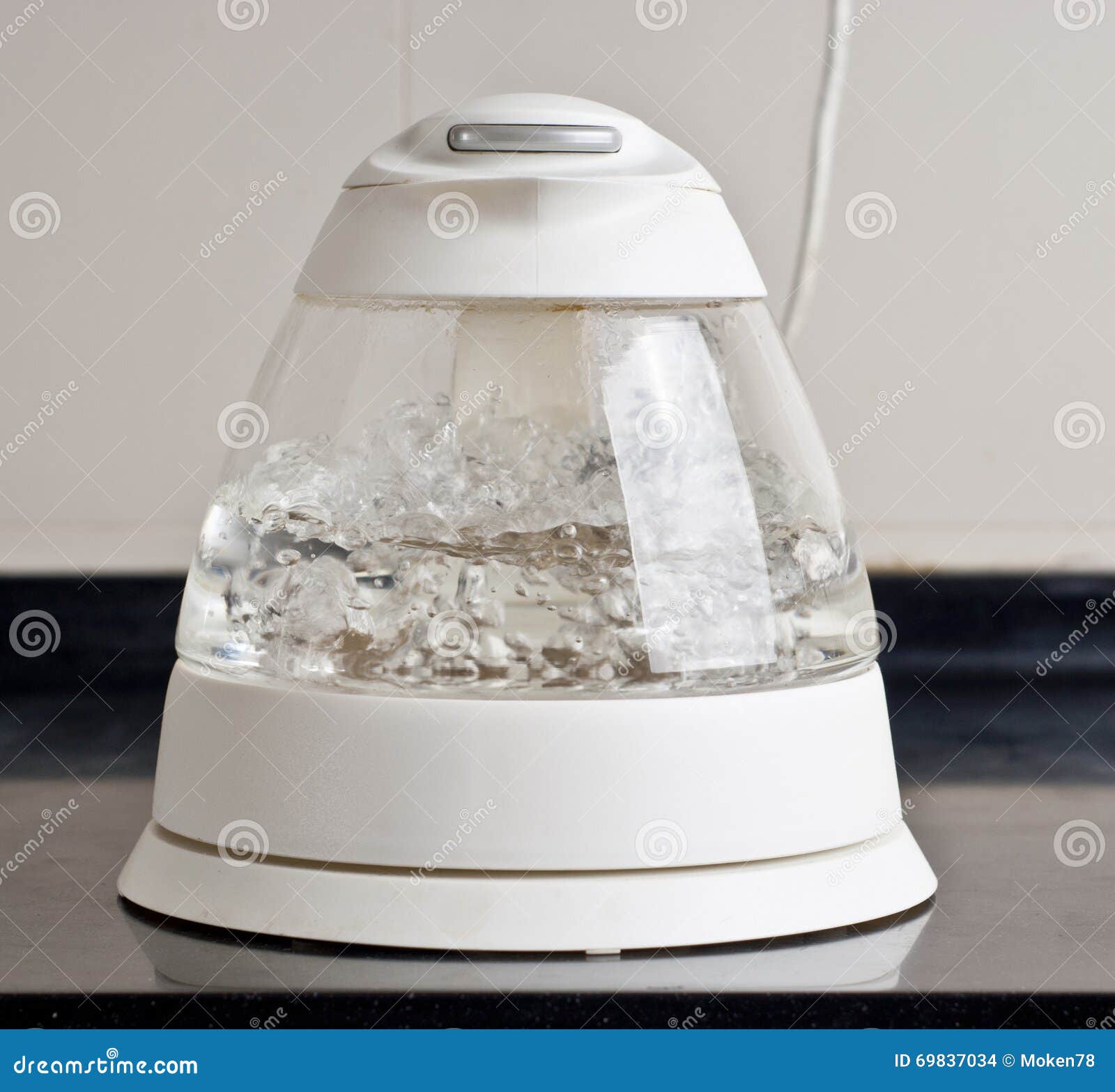 White Glass Kettle stock photo. Image of glass, cooking 69837034