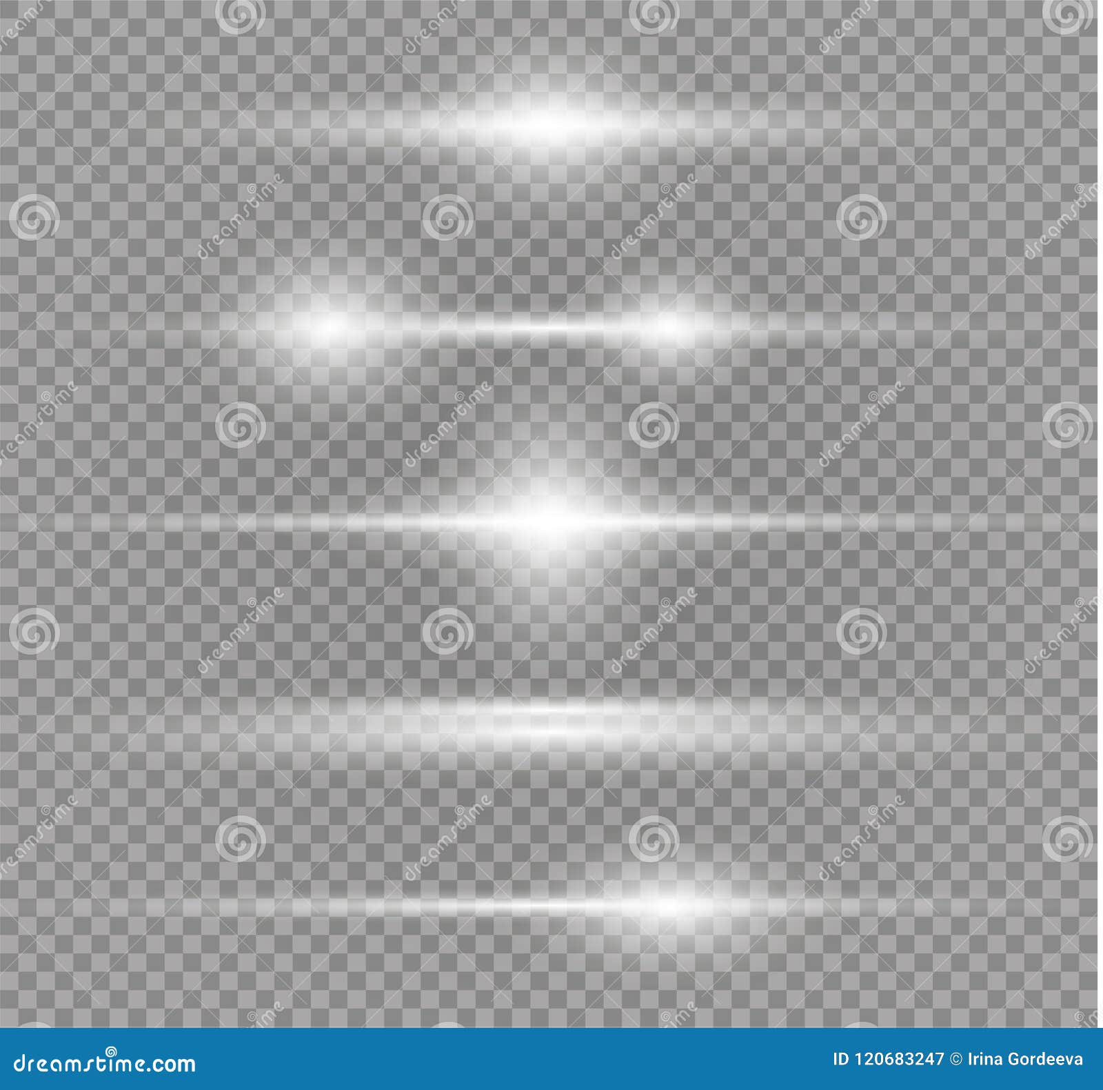 White Glowing Light Burst Explosion on Transparent Background. Vector ...