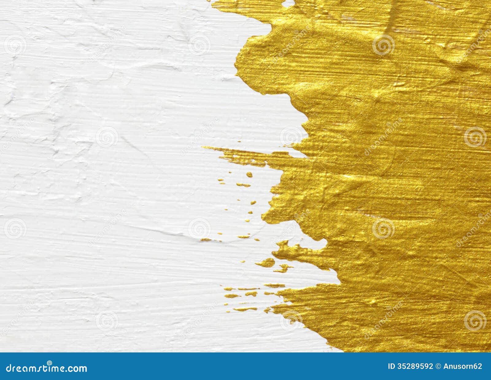 Gold Acrylic Textured Painting ...