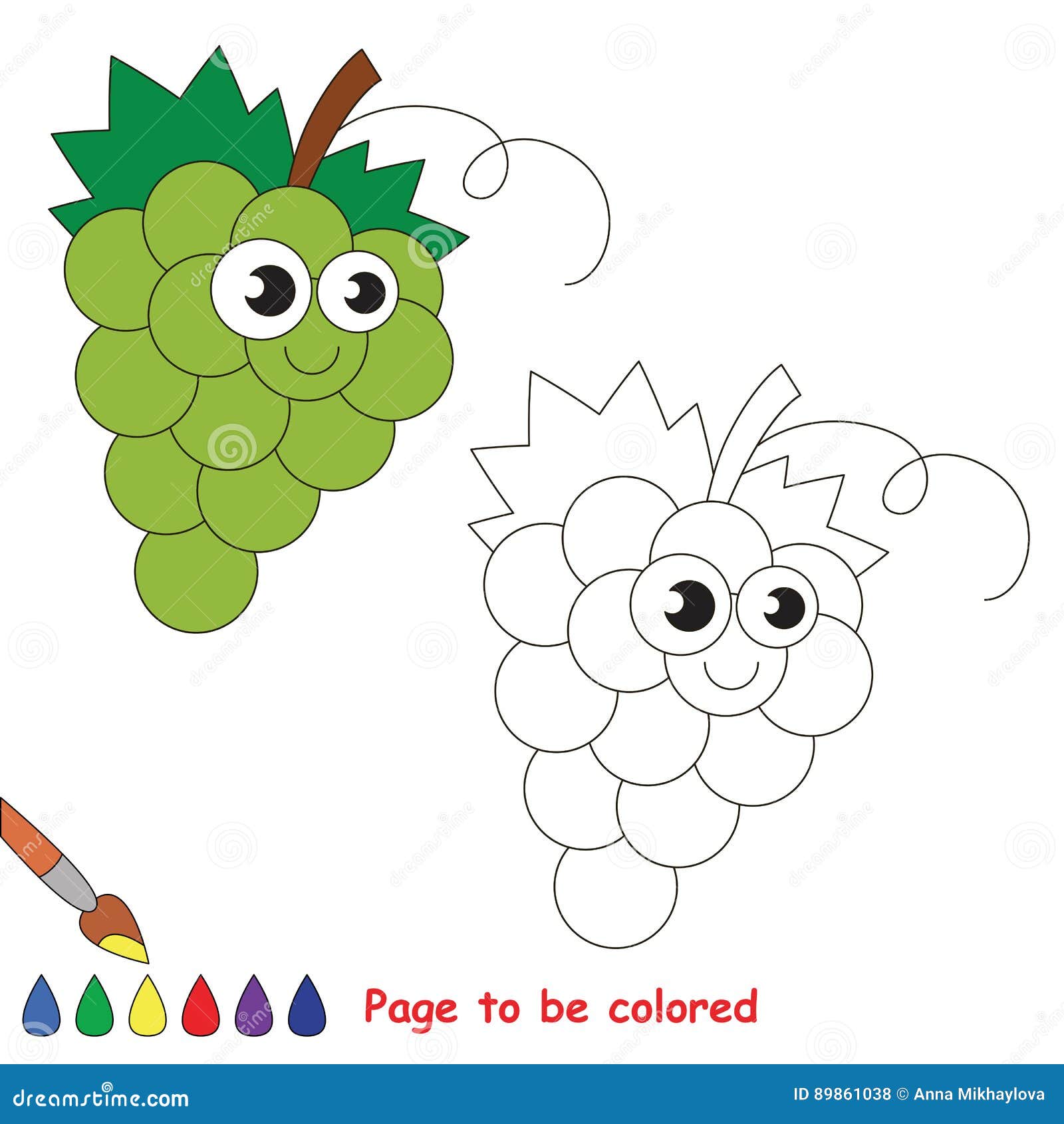 How to Draw Grapes Step by Step Tutorial - EasyDrawingTips
