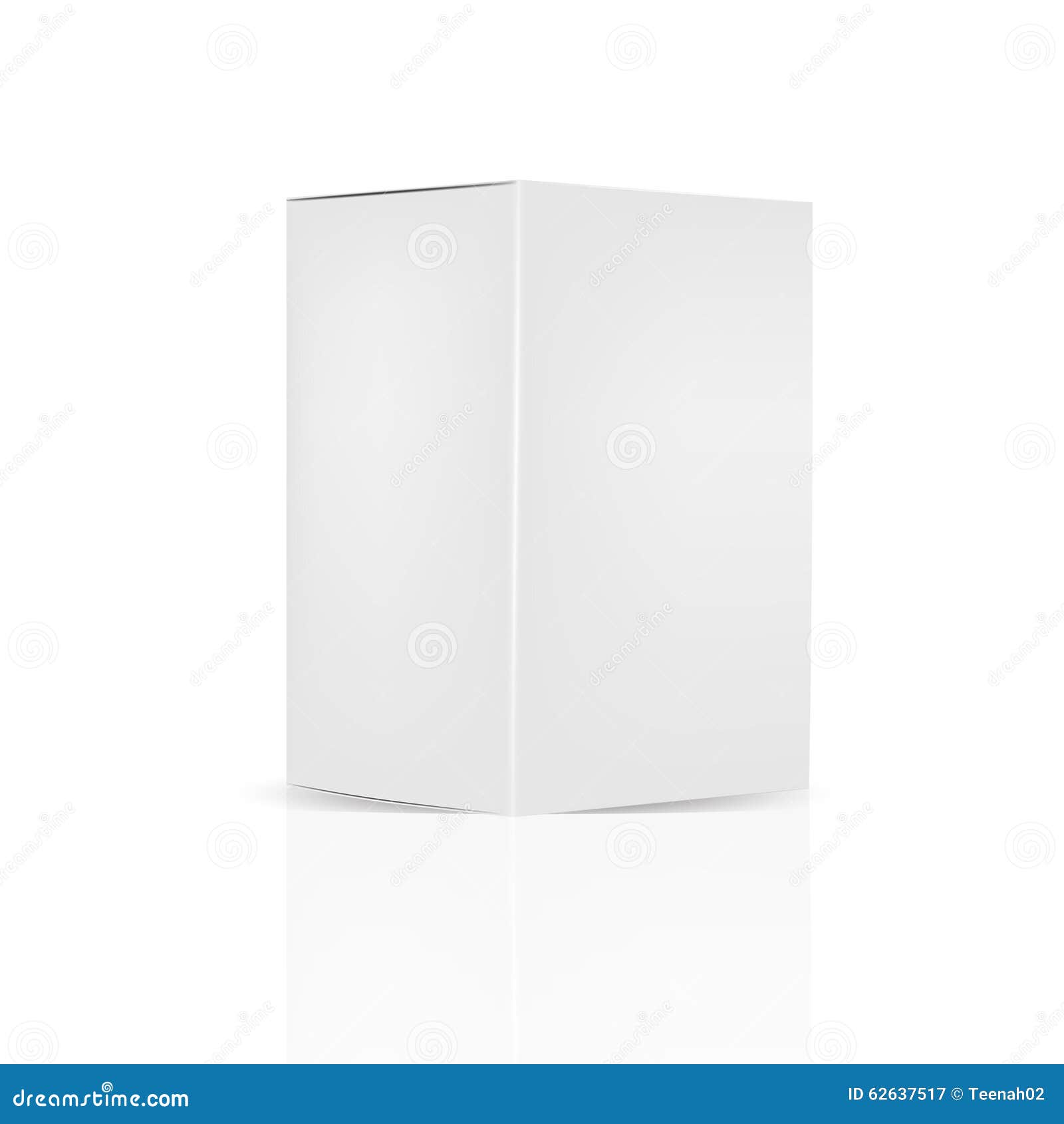 White gray packaging box stock vector. Illustration of design 62637517