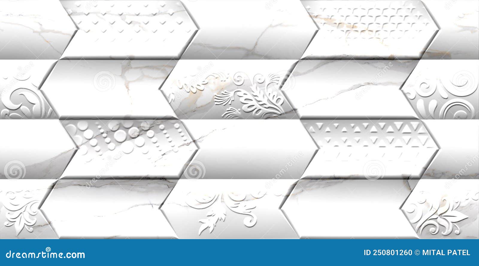 White Grey Marble Stone Tile Texture Stock Photo Image of