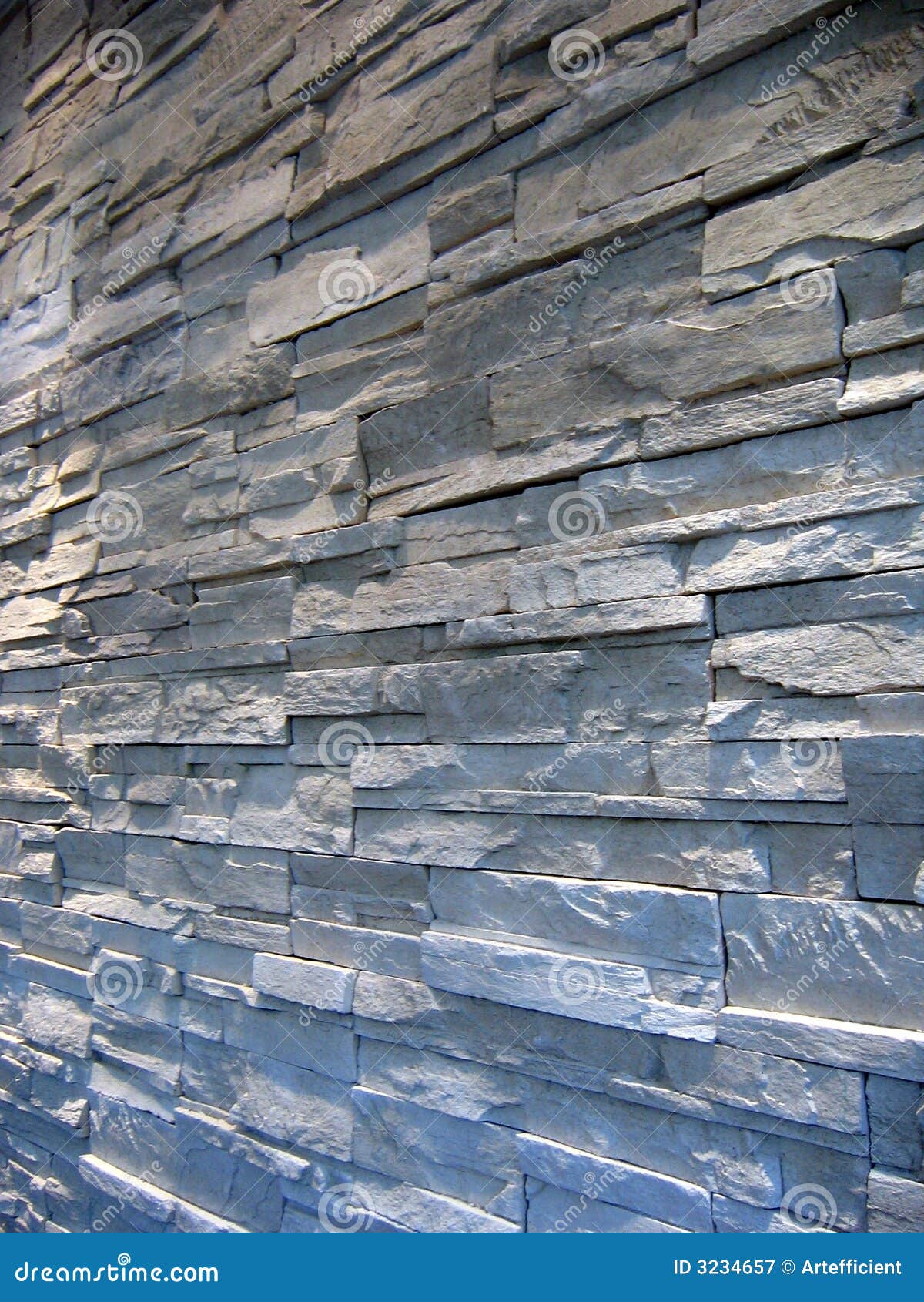 White and Grey Stone Wall stock image. Image of concrete 3234657