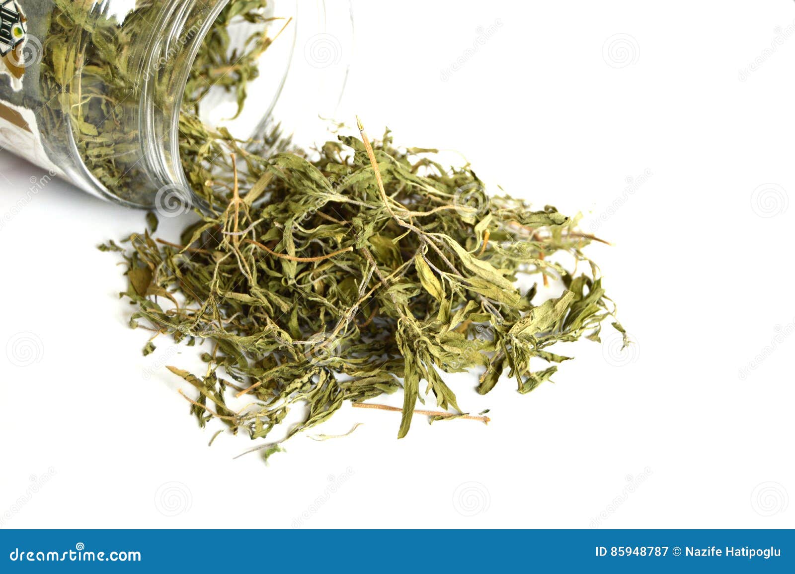 White ground dry thyme stock image. Image of healthy 85948787