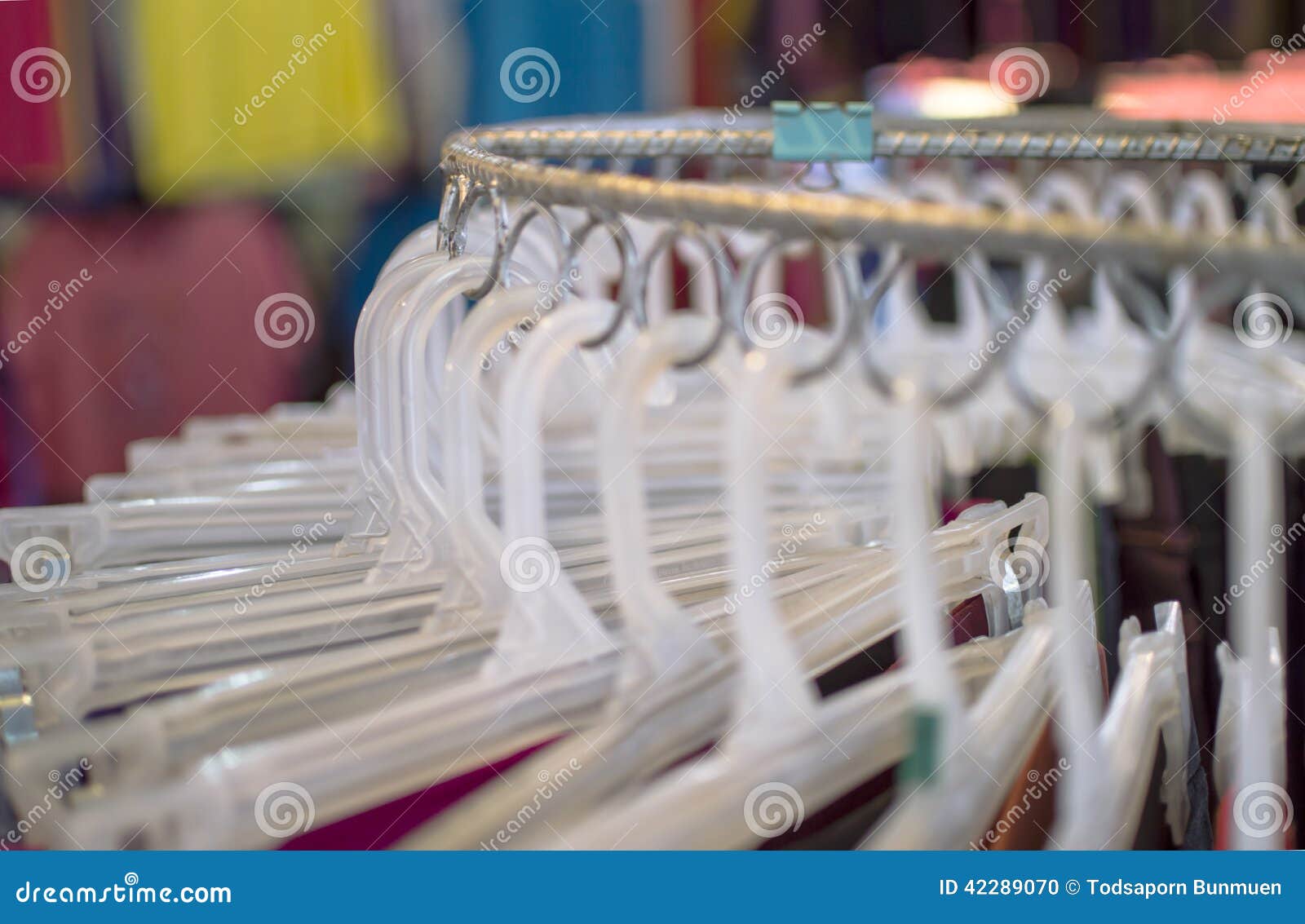 White hanger stock photo. Image of dress, hanger, fashion - 42289070