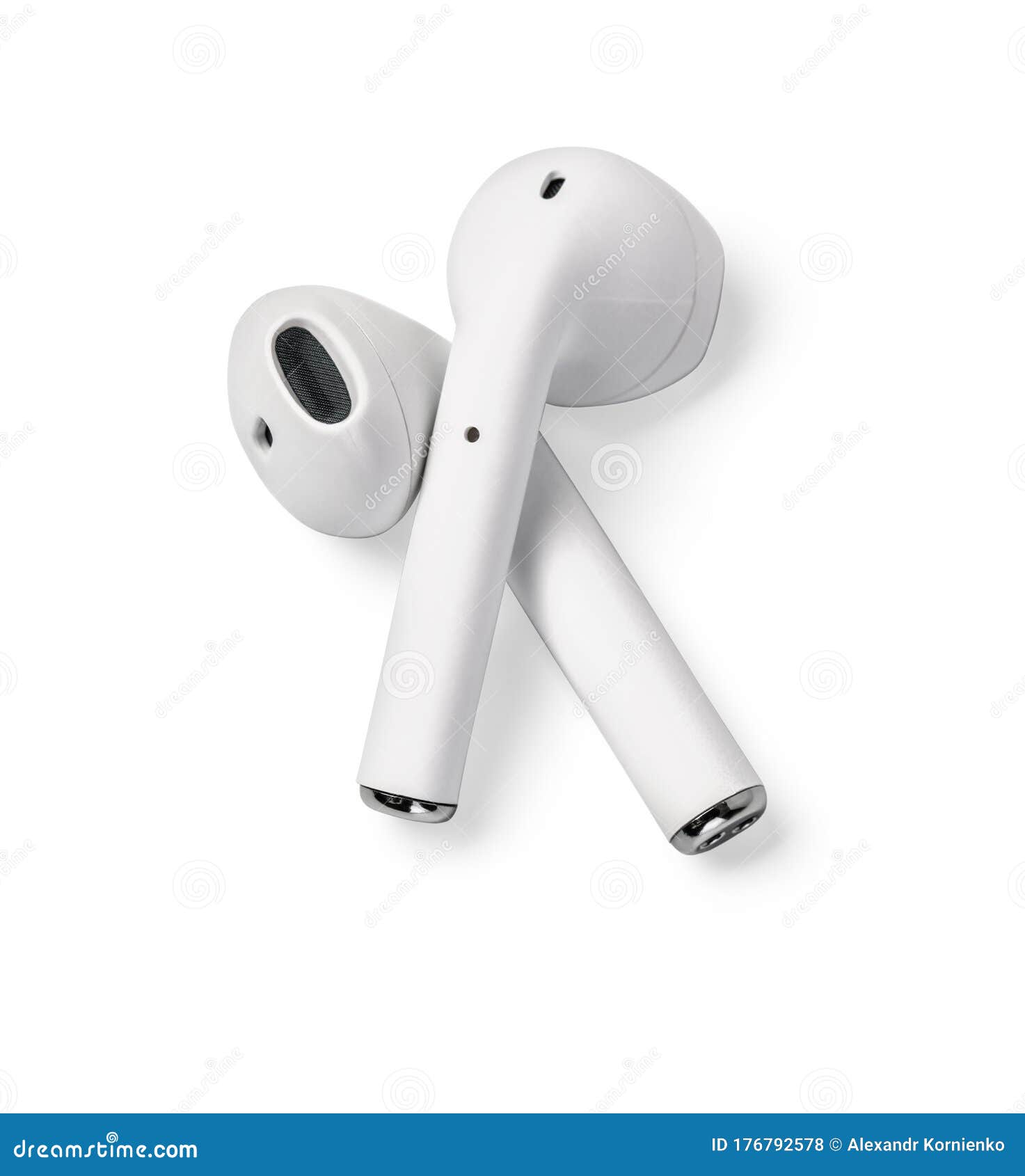 white headphones wireless earphones