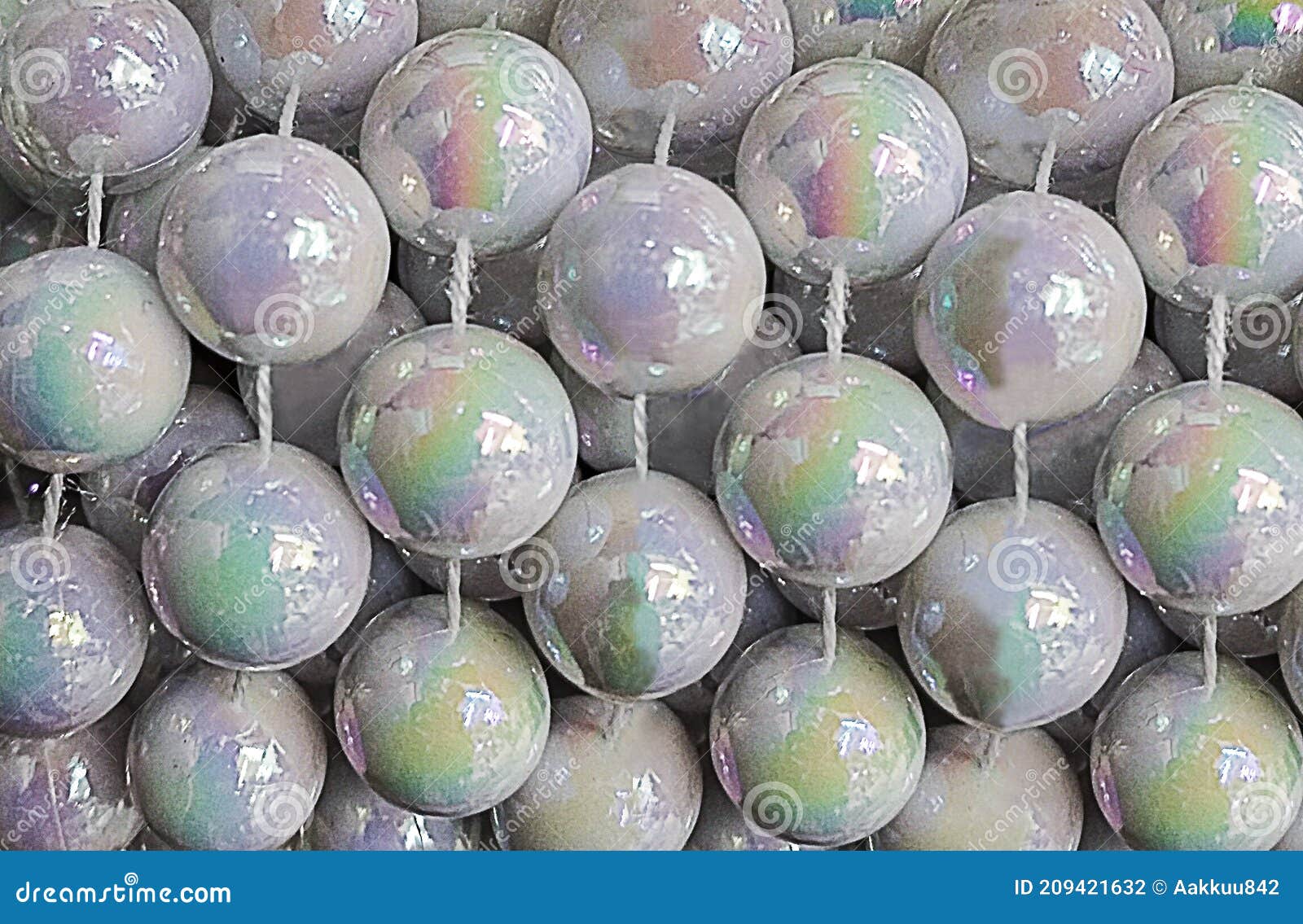 White Holographic Pearl Beads Texture Stock Photo Image of pearls