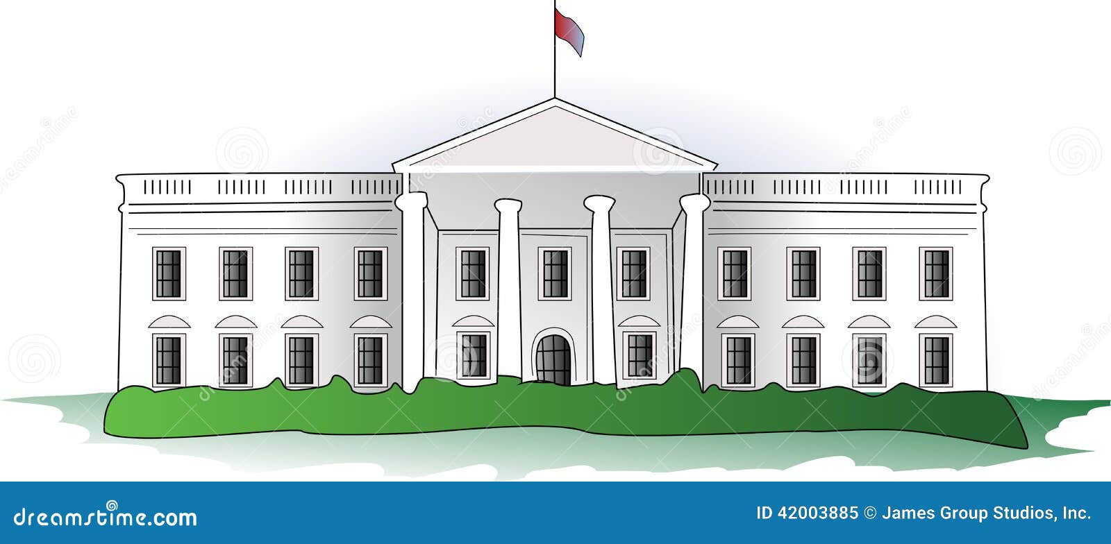 the white house clipart - photo #14