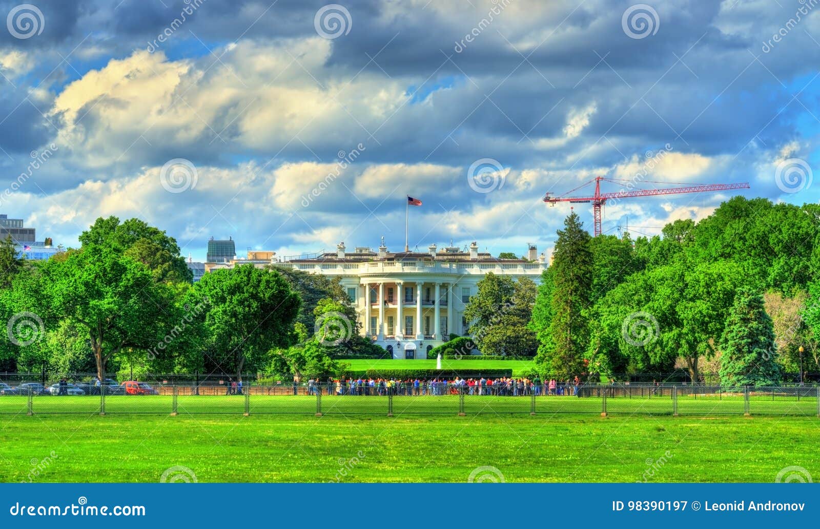 The White House in Washington, DC Stock Image Image of exterior