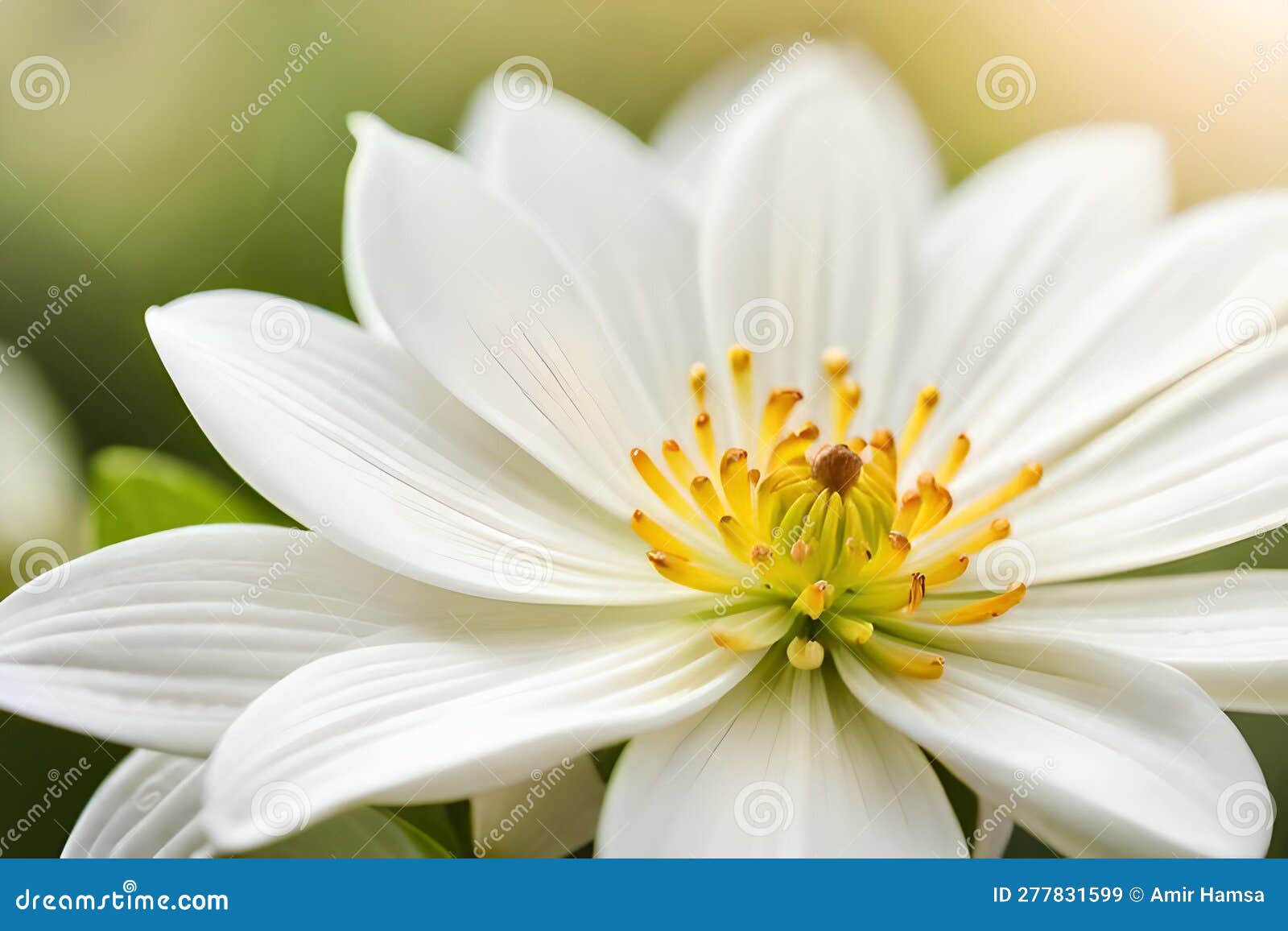 White jasmine flower stock illustration. Illustration of small - 277831599