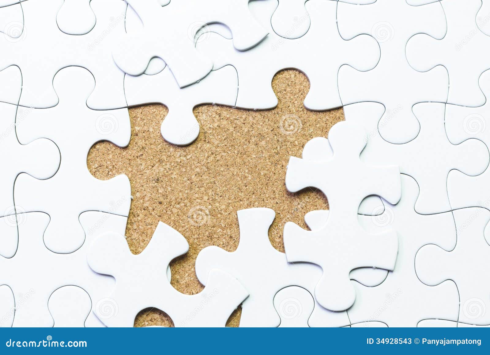 White Jigsaw Puzzle Background Stock Image Image of brainteaser, goals 34928543