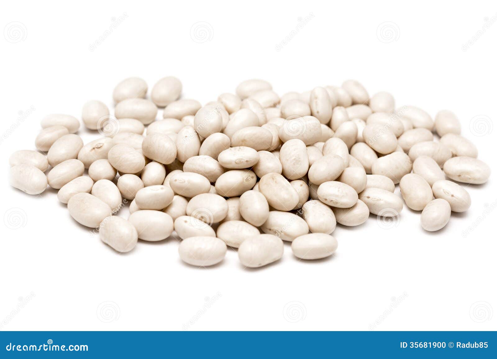 White Kidney Shaped Beans stock photo. Image of vegetarian 35681900