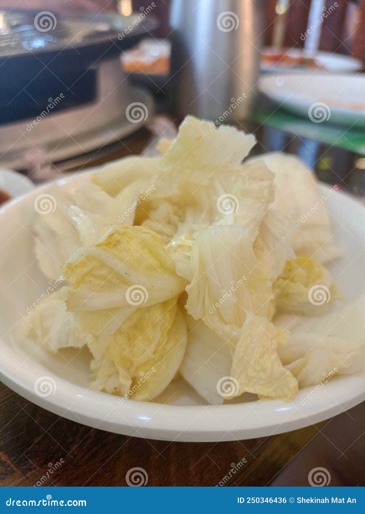 White kimchi korean recipe stock photo. Image of cuisine 250346436