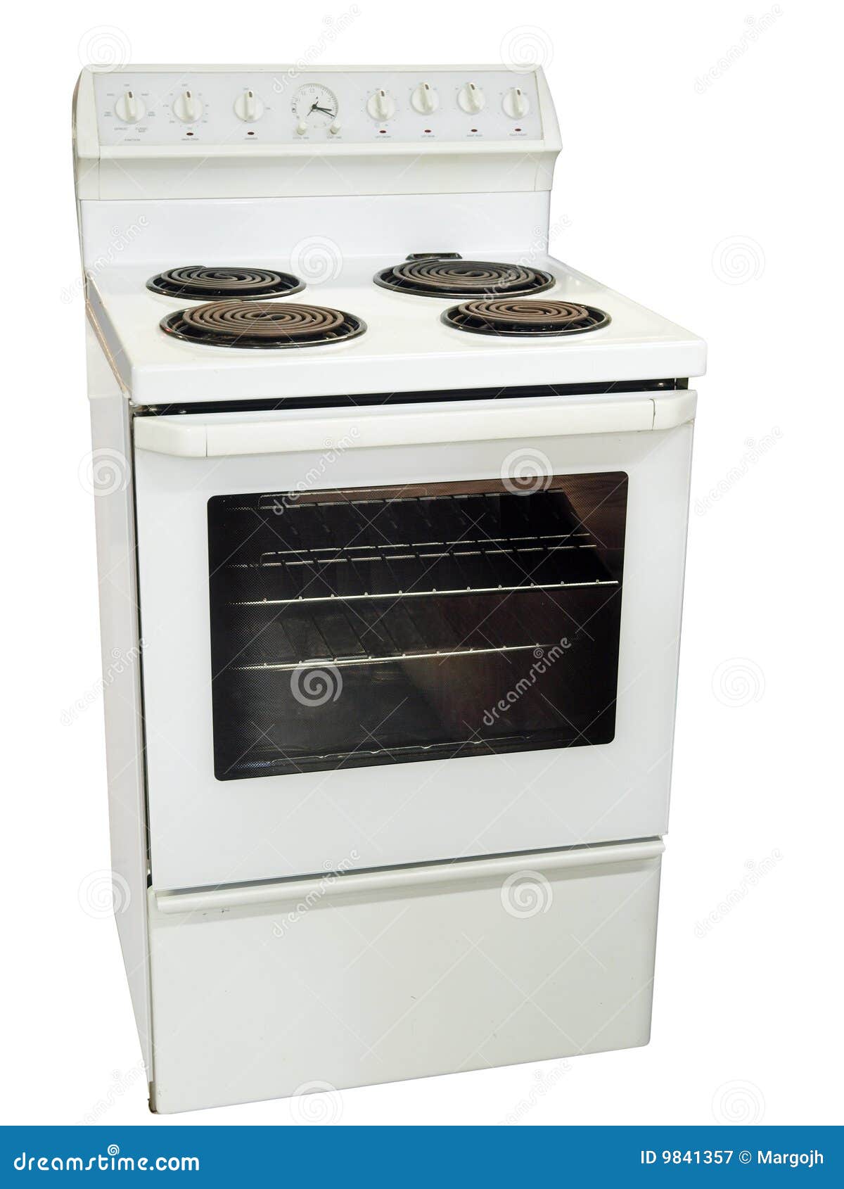 white kitchen stove