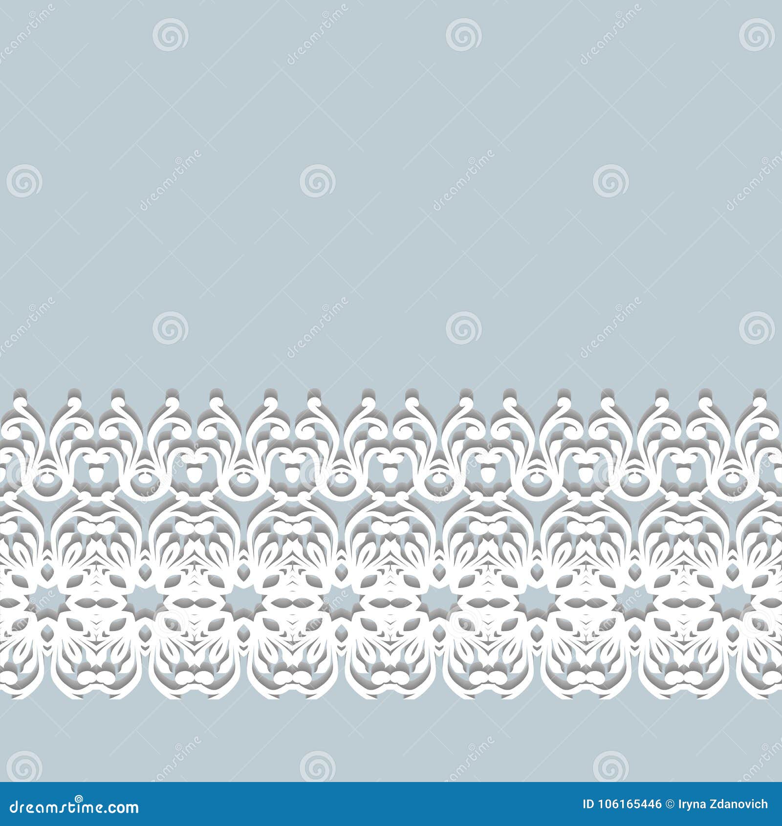 Download White Lace Borders With Shadow, Ornamental Paper Lines ...