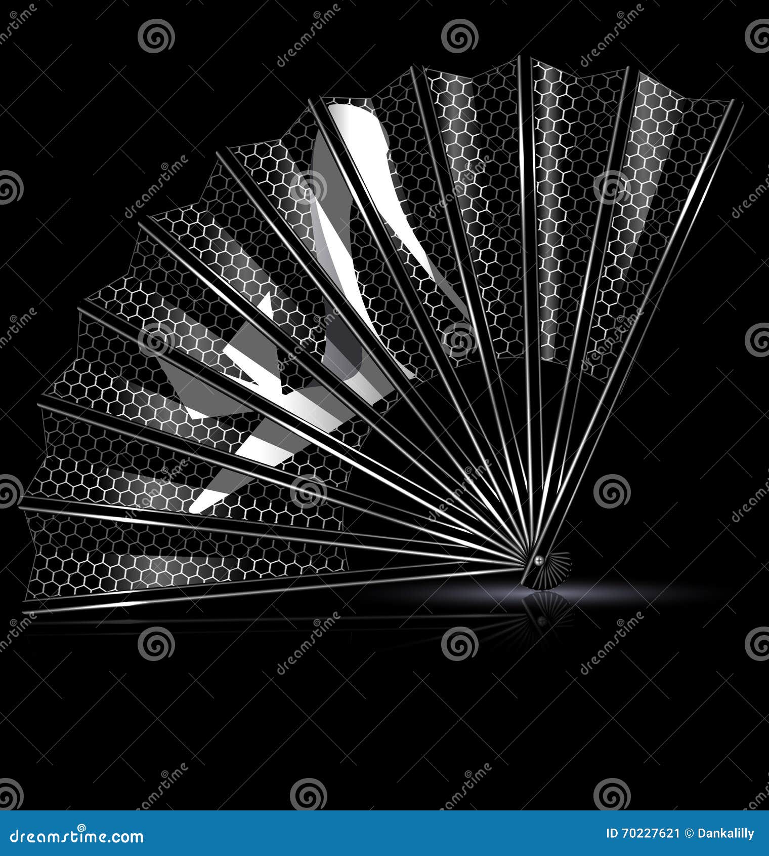 White lace fan shoe stock vector. Illustration of mode 70227621