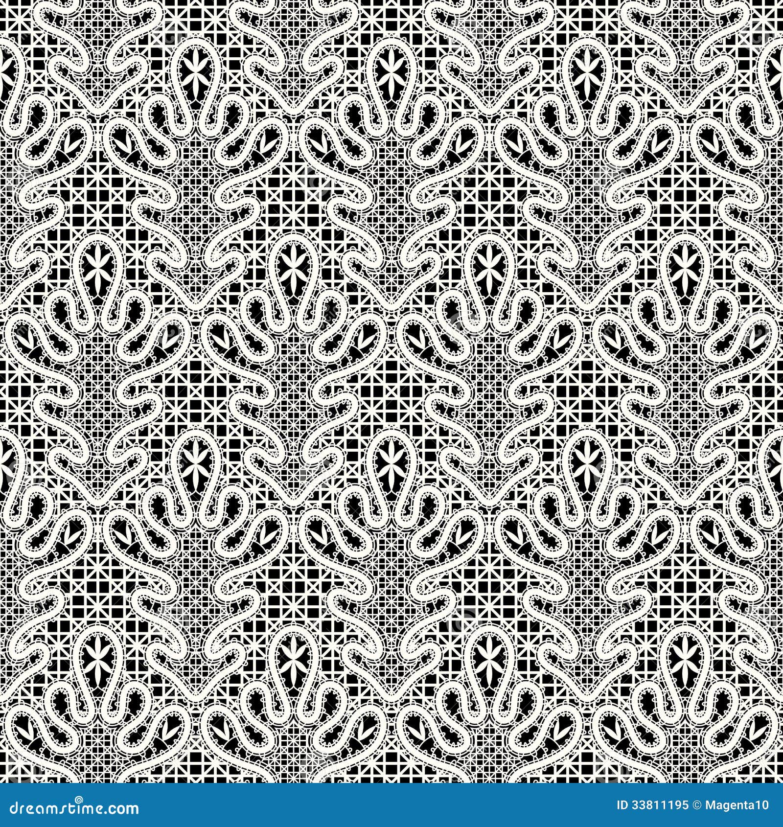 White Lace Pattern Royalty Free Stock Photo - Image: 33811195