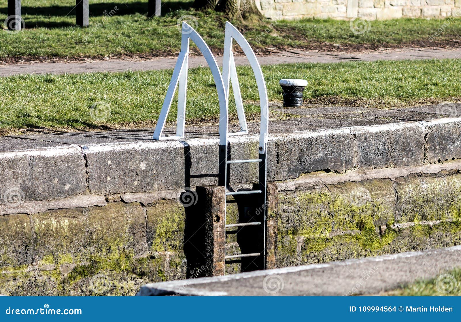 White Ladders stock photo. Image of barge, leeds, industrial 109994564