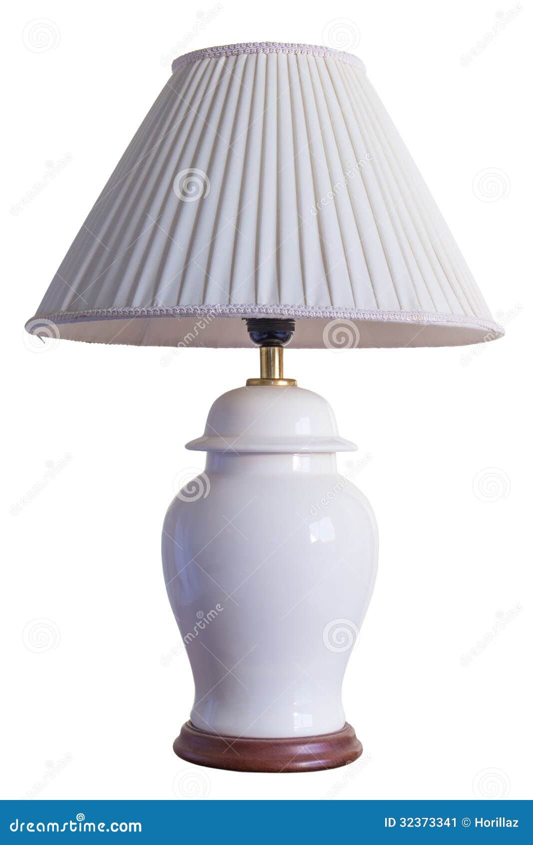 White Lamp stock image. Image of white, contemporary 32373341