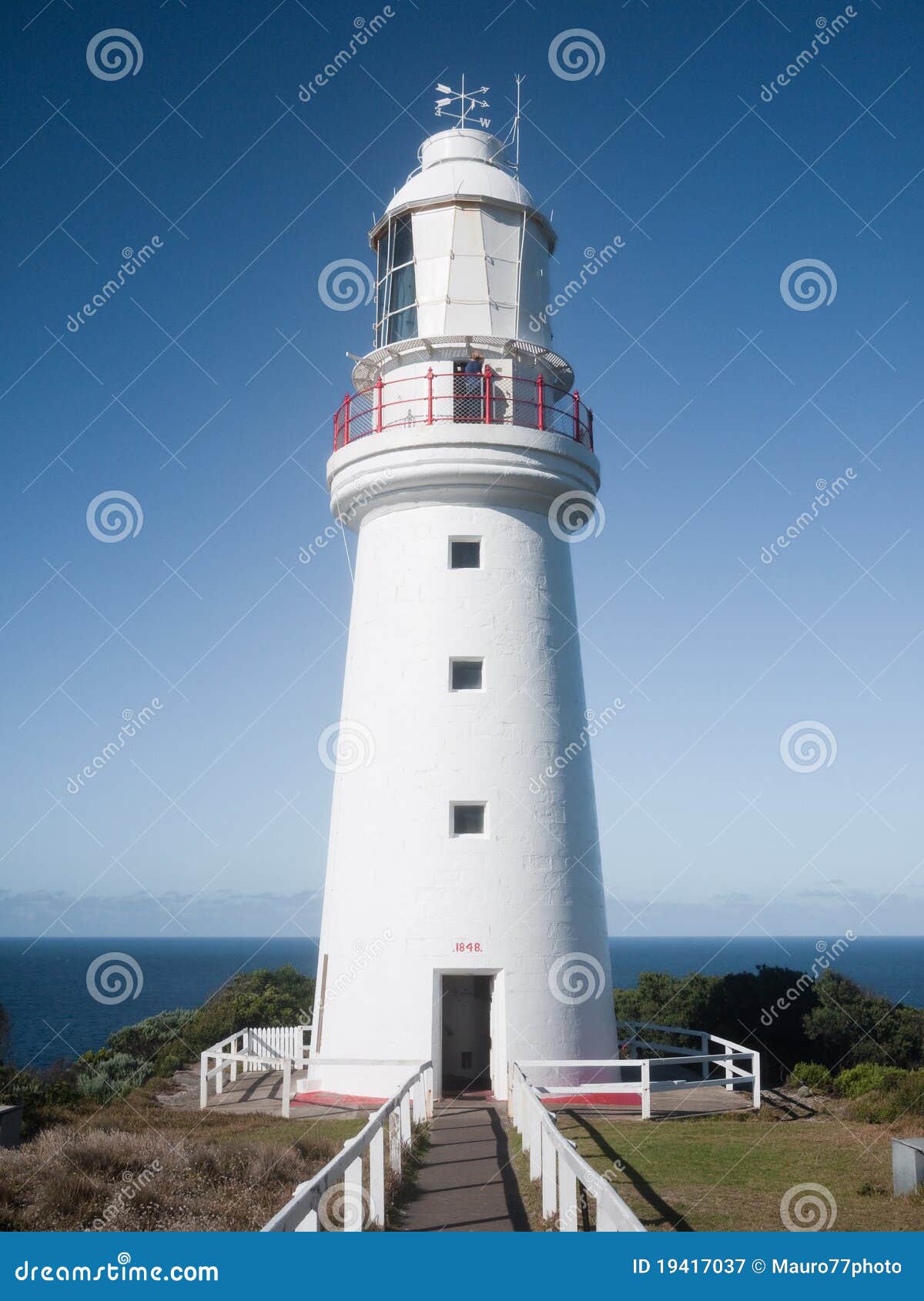 White Lighthouse Royalty Free Stock Photography Image 19417037