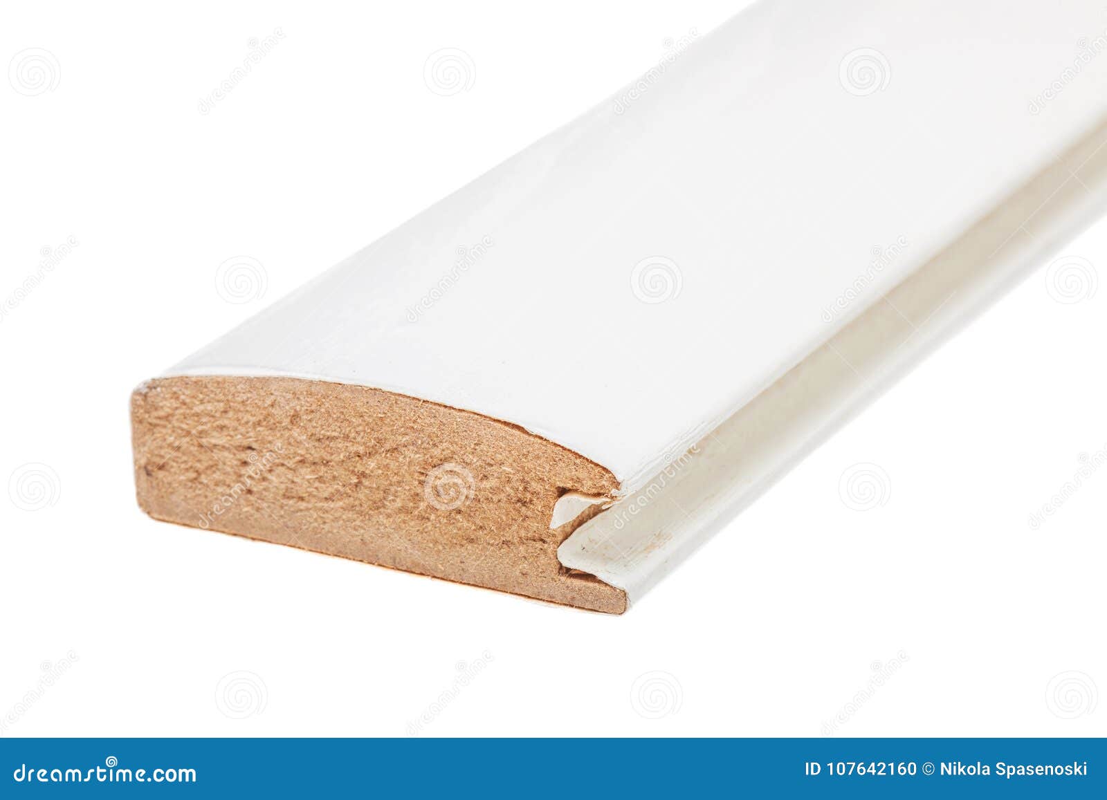 Mdf molding stock photo. Image of wooden, natural, compressed 107642160