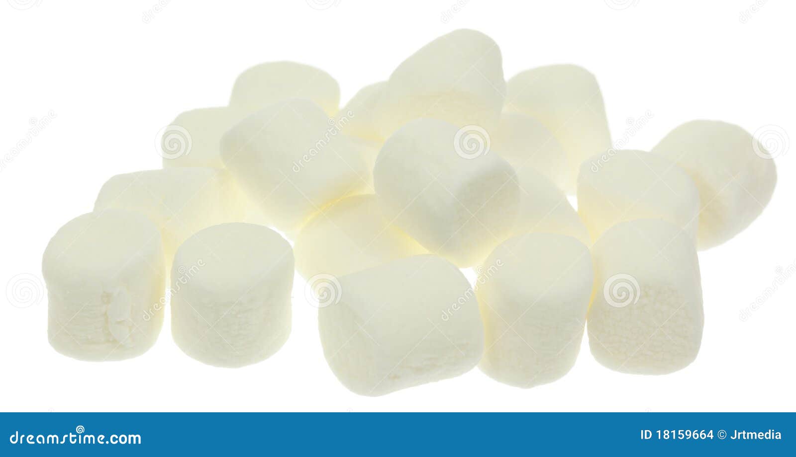 White Marshmallows stock photo. Image of closeup, heap 18159664