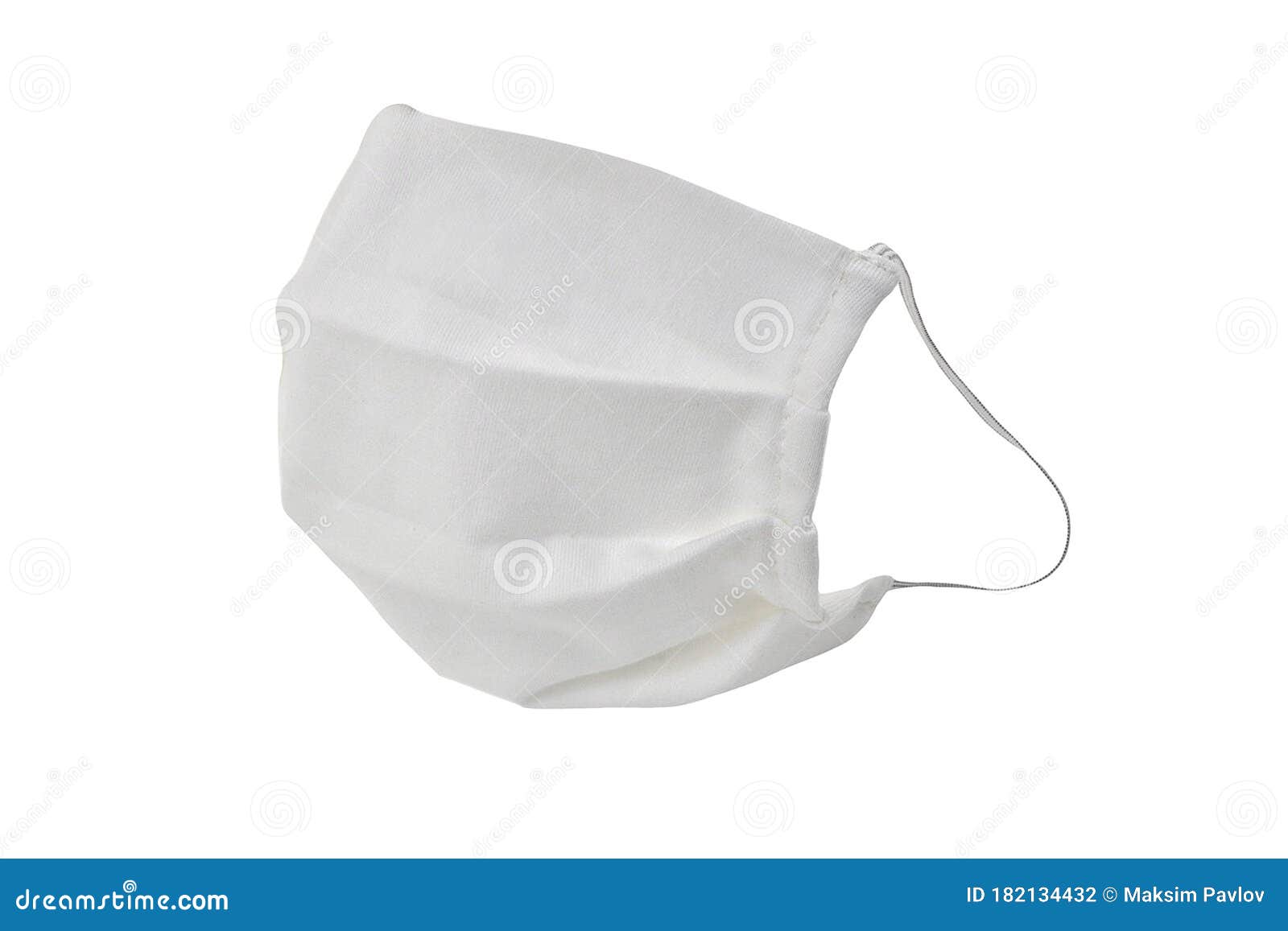 white medical disposable breath filter face mask with covid-19 with earloop. covid-19 - wuhan novel coronavirus pneumonia covid-19