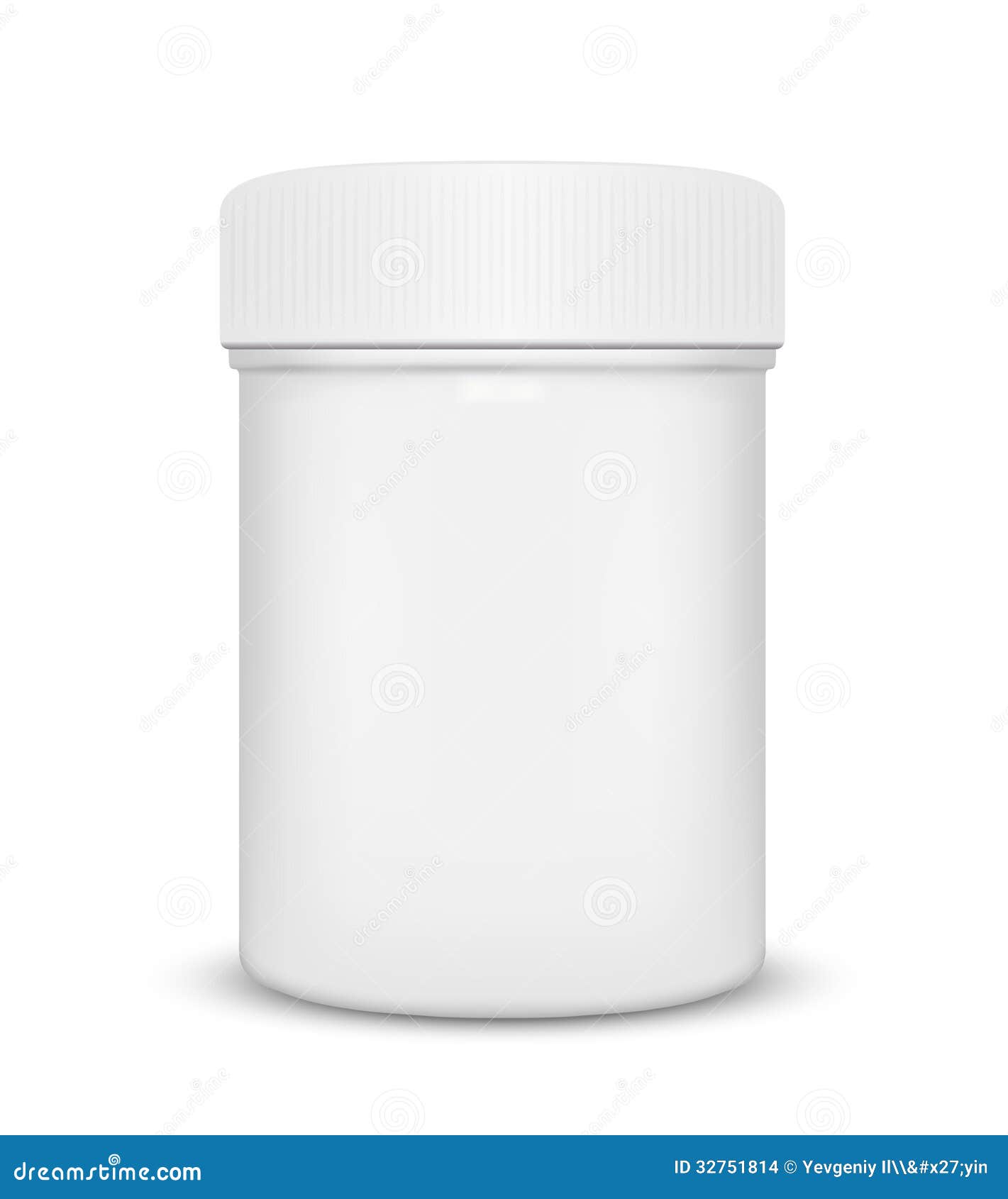 White Medicine Bottle Stock Vector Illustration Of Package 32751814