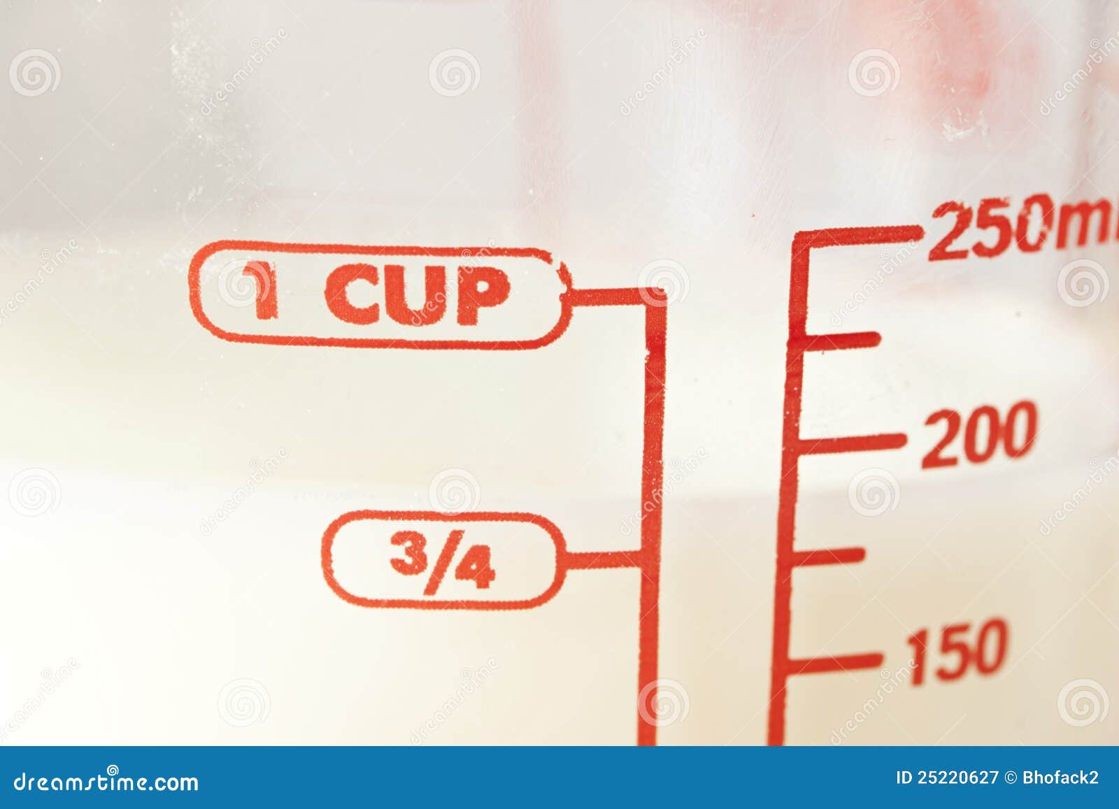 White Milk in a Measuring Cup Stock Image Image of pouring, natural