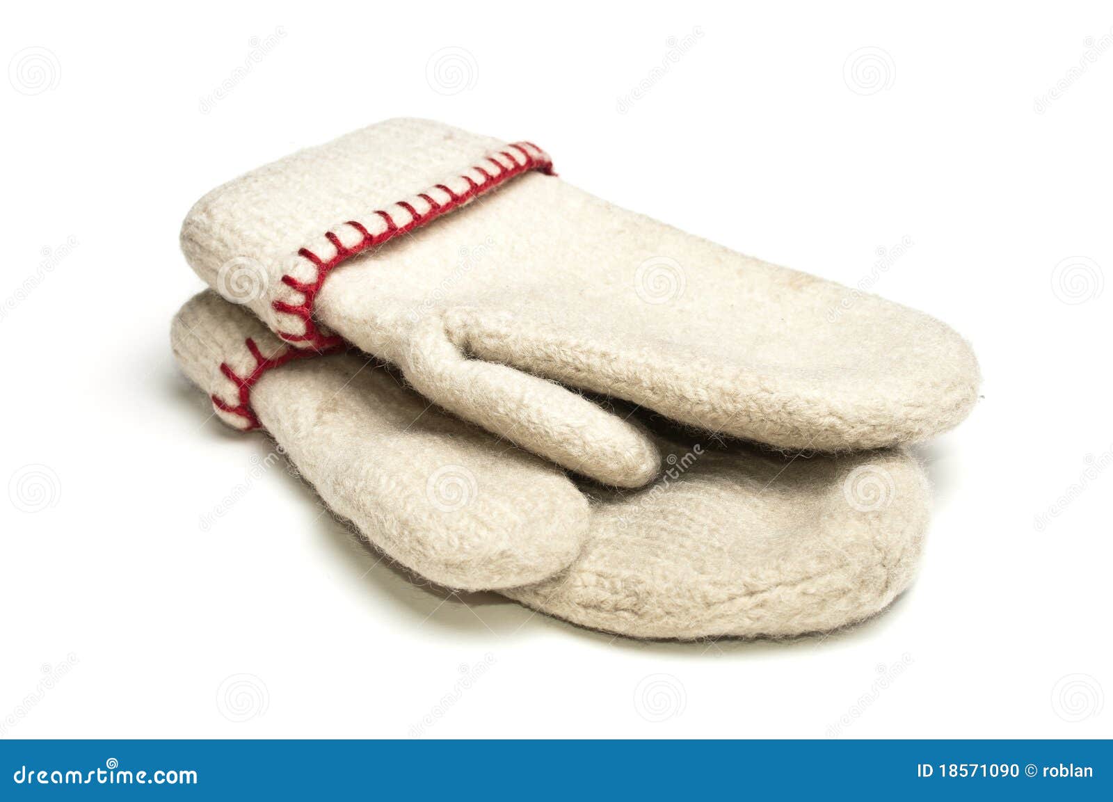 White mittens stock photo. Image of apparel, mittens 18571090