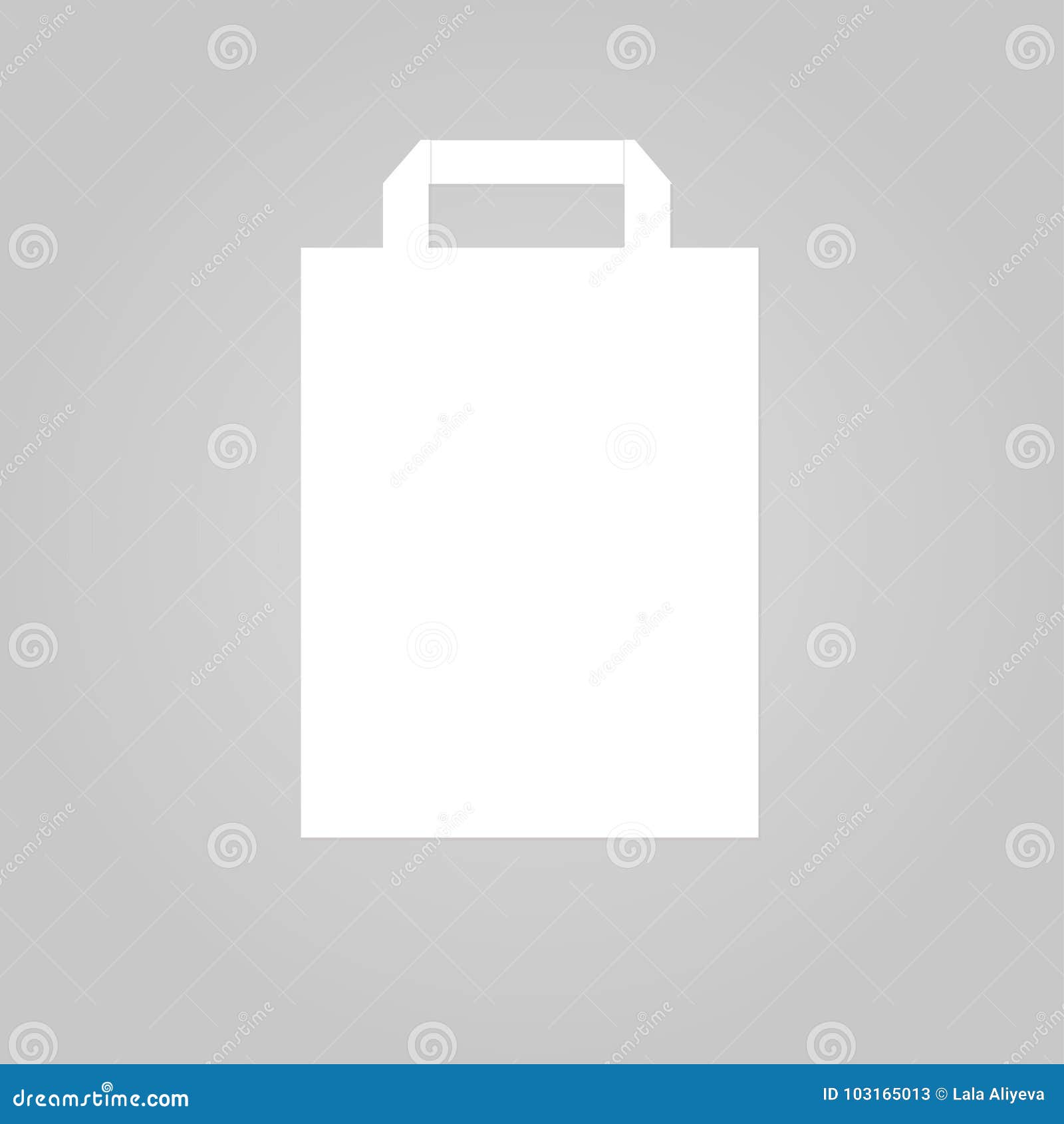 Download White Mock Up Paper Bag For Your Design. Vector Stock Illustration - Illustration of detergent ...
