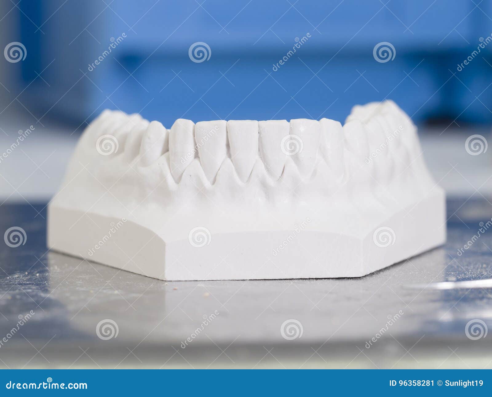 White Mold Dental of Plaster Stock Image Image of porcelain, mouth 96358281
