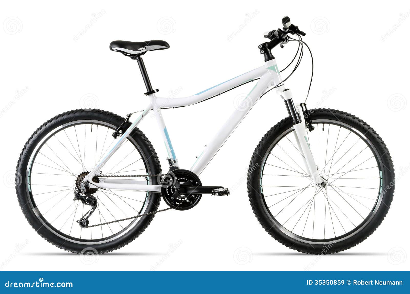 Wreed Bacteriën welzijn White Mountain Bike before White Background Stock Image - Image of cycling,  traversing: 35350859