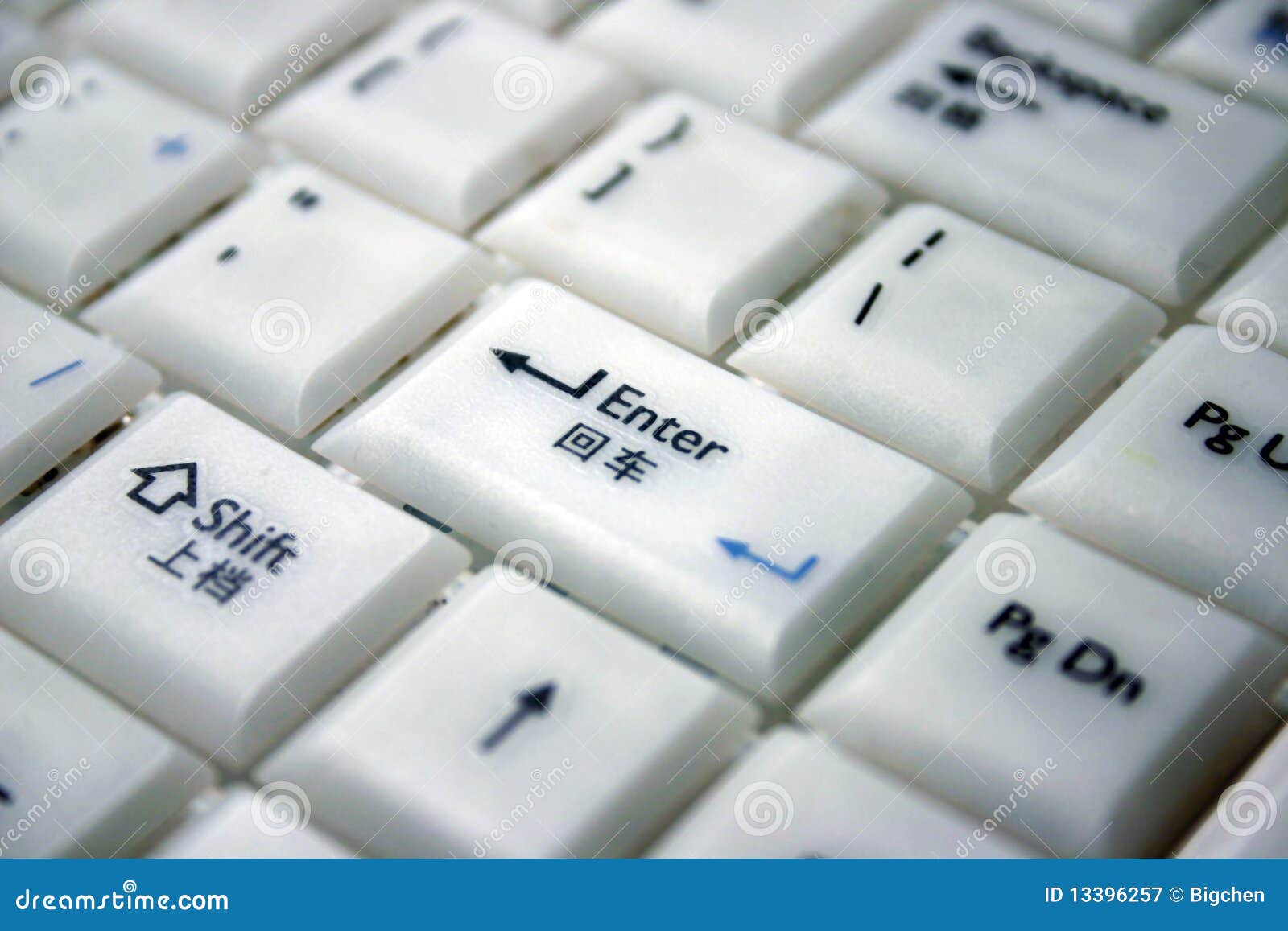 White Multiplelanguage Keyboard Stock Image Image of macro, hardware