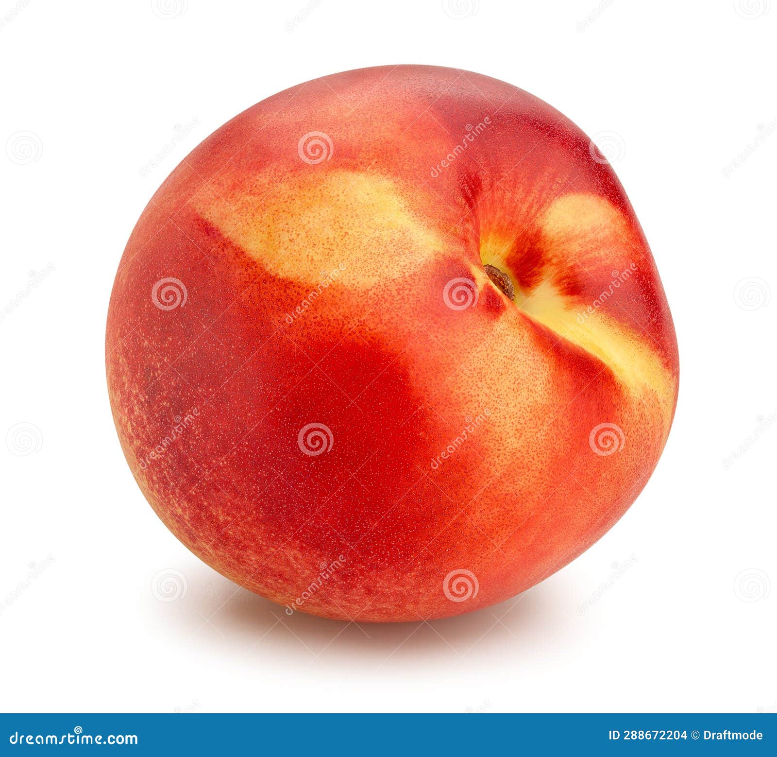 White Nectarine Path Isolated Stock Photo Image of nutrition, food