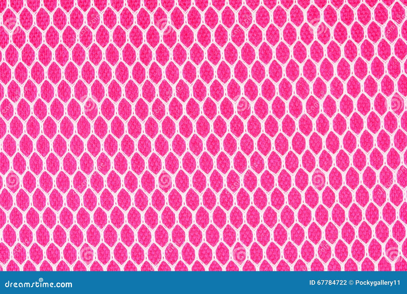 White net on pink fabric texture background