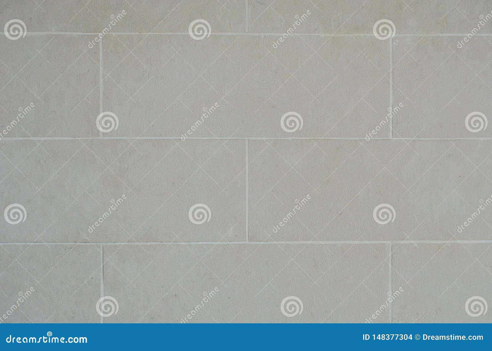 White Painted Concrete Block Wall Background Texture Stock