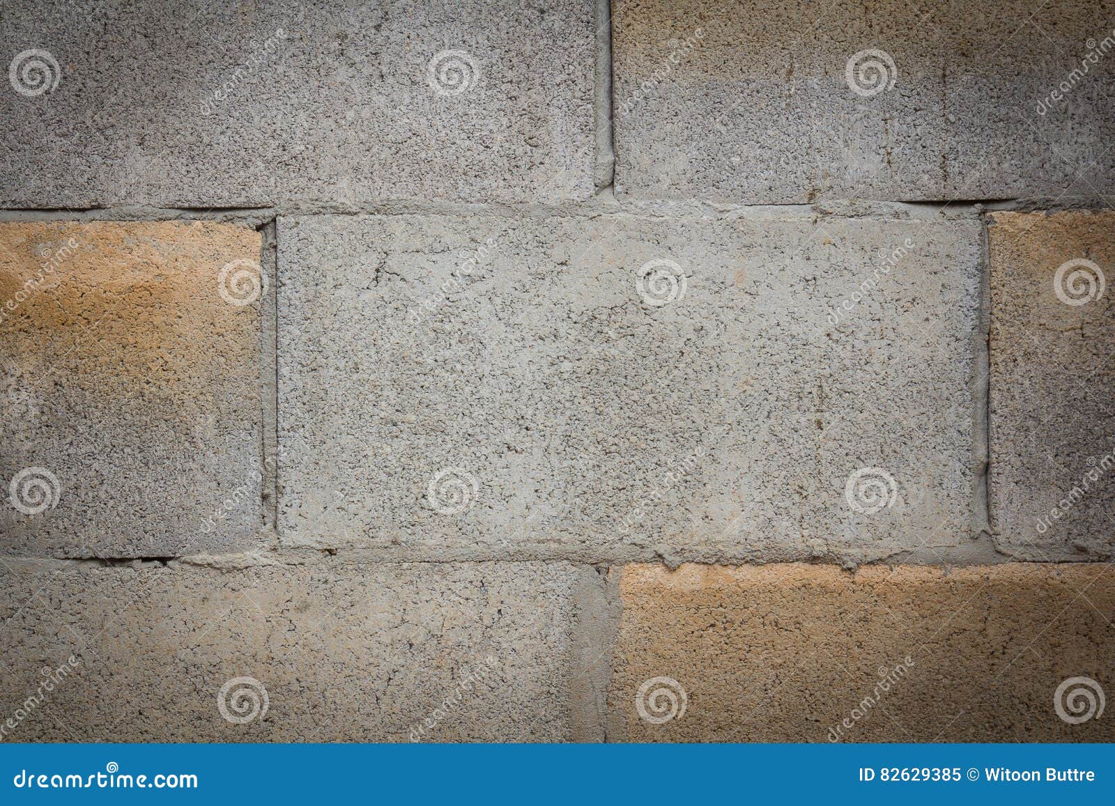 White Painted Concrete Block Wall Stock Image Image Of Rough