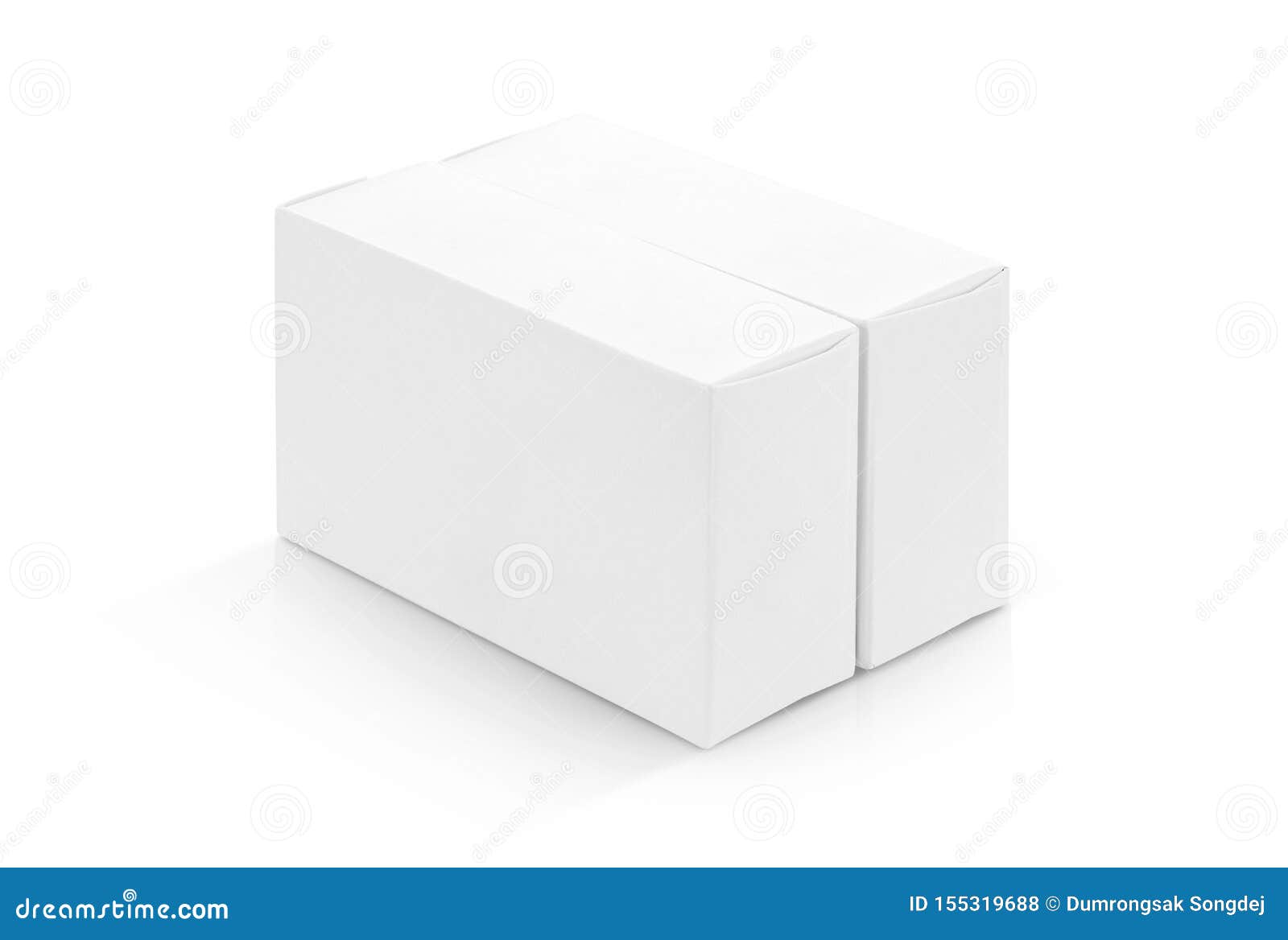 Download White Paper Boxes For Products Design Mock-up Stock Photo ...
